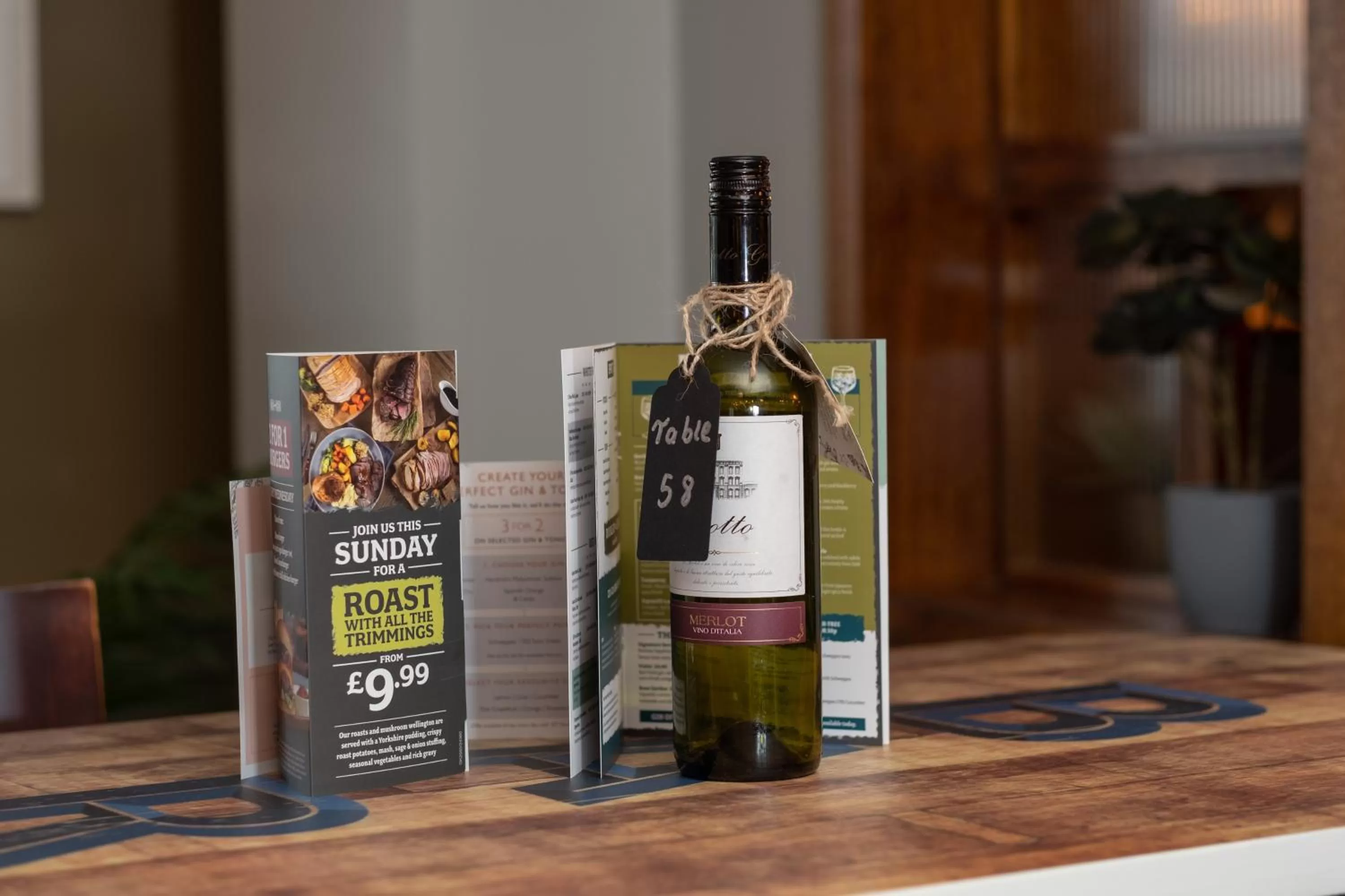 Restaurant/places to eat in The Churchill By Greene King Inns