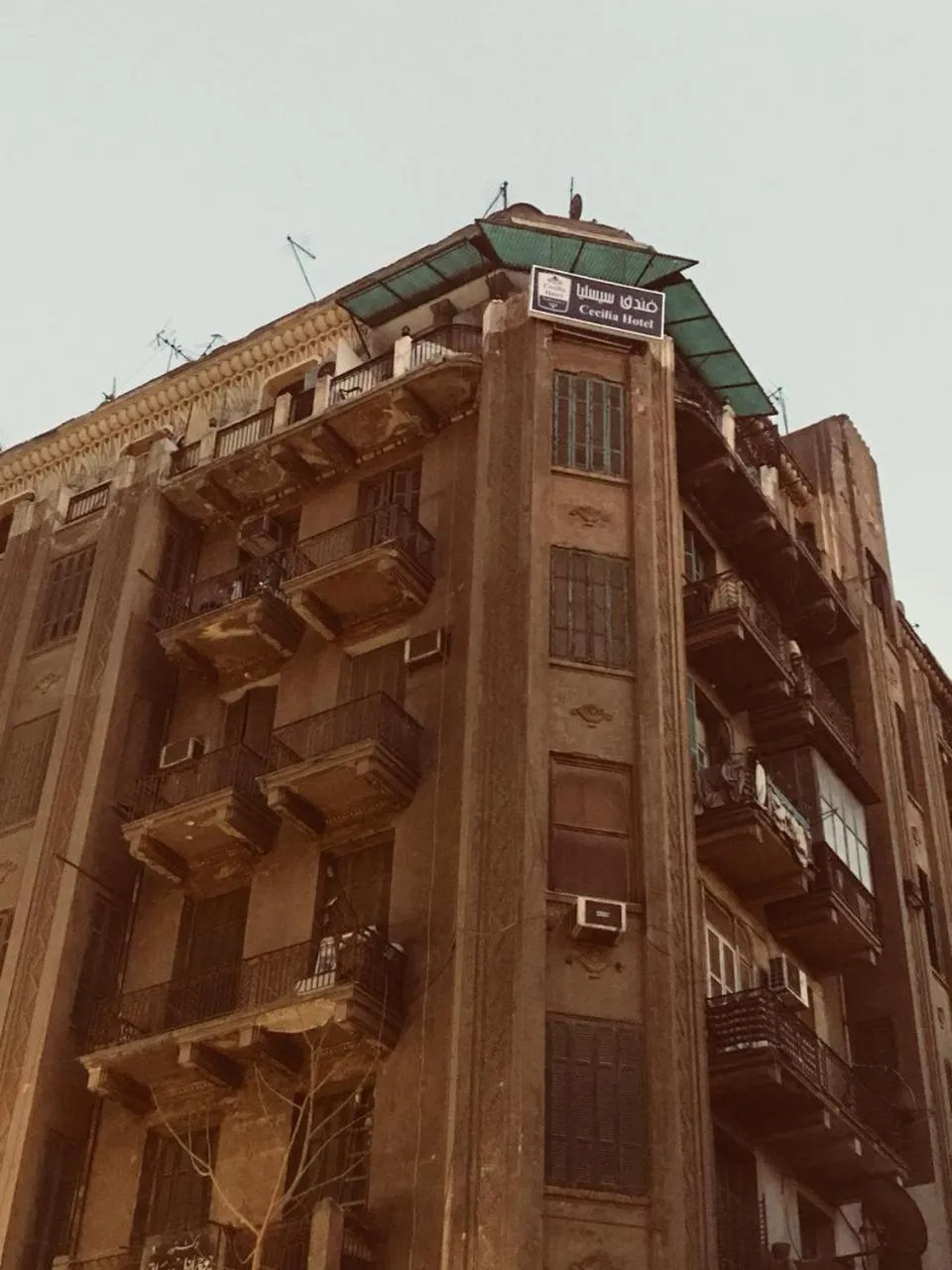 Property building in Cecilia Hostel