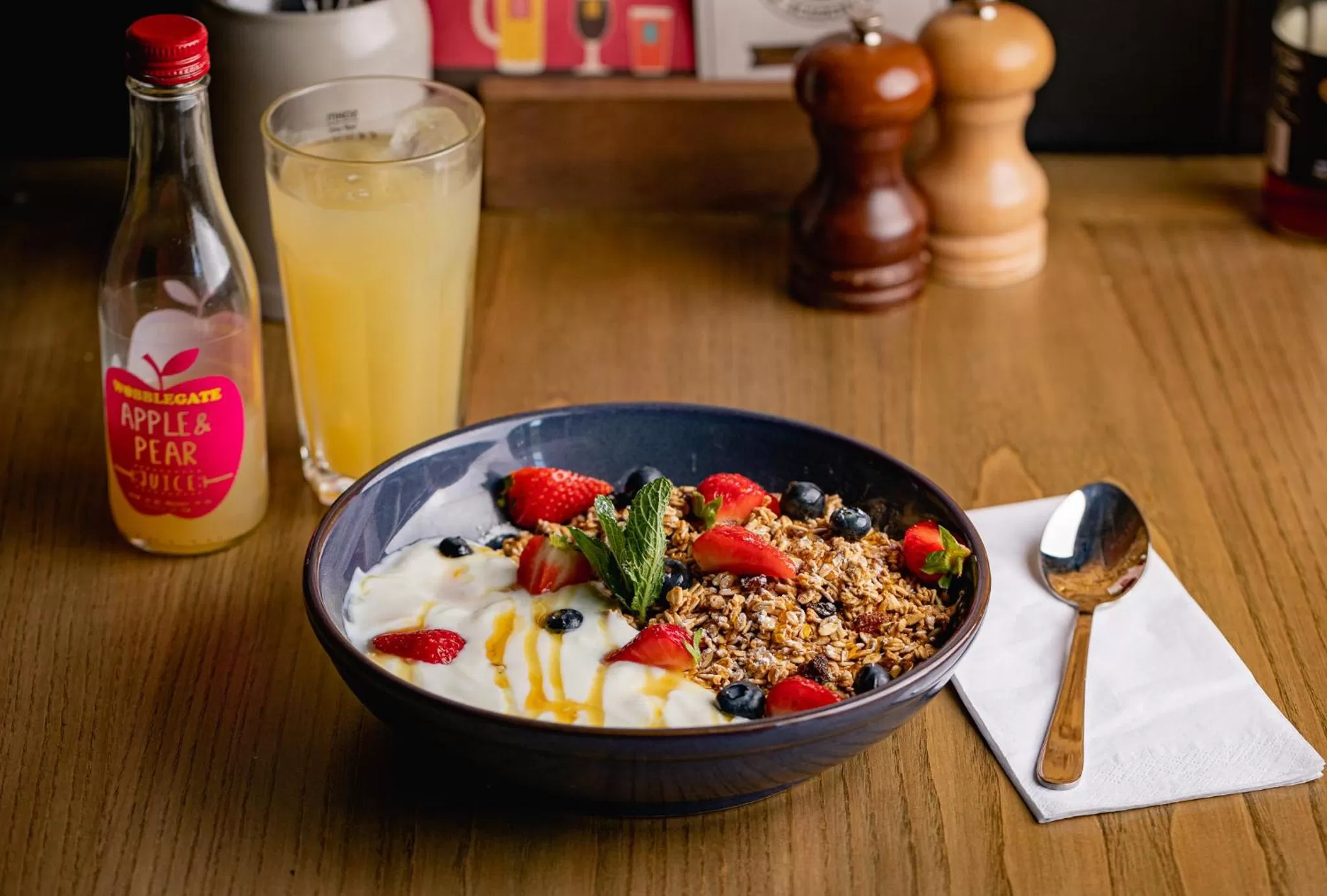 Food and drinks in Brewhouse and Kitchen