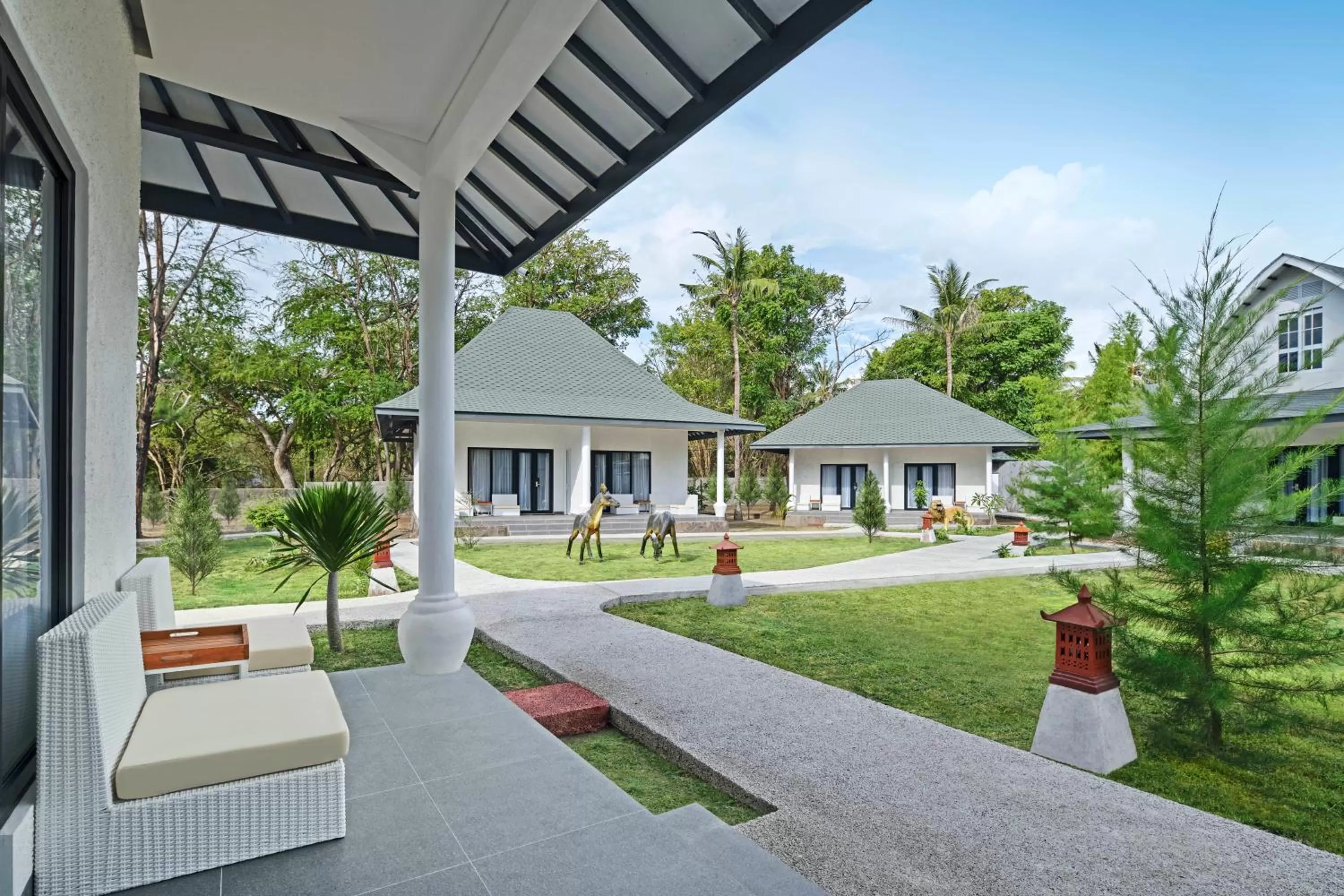 Balcony/Terrace in Jambuluwuk Oceano Gili Trawangan