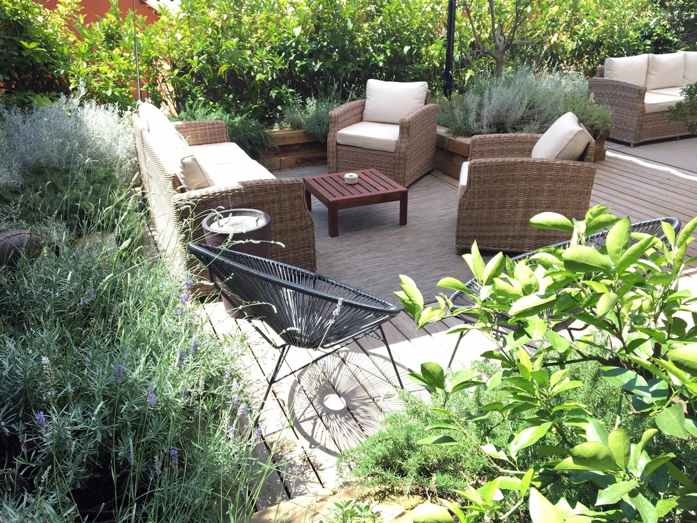 Patio in Hotel Àmbit Barcelona