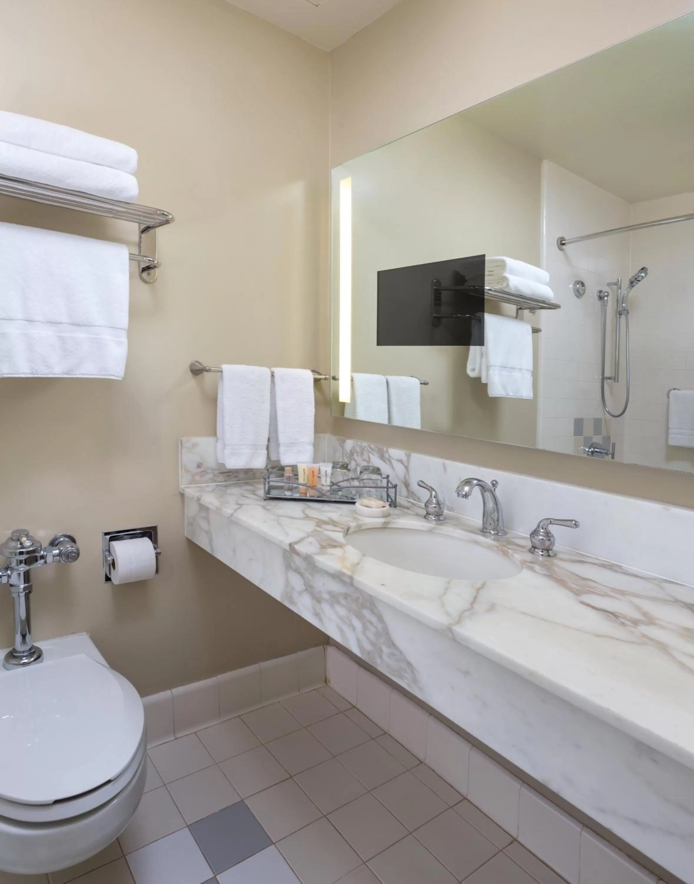 Bathroom in The Donatello Hotel