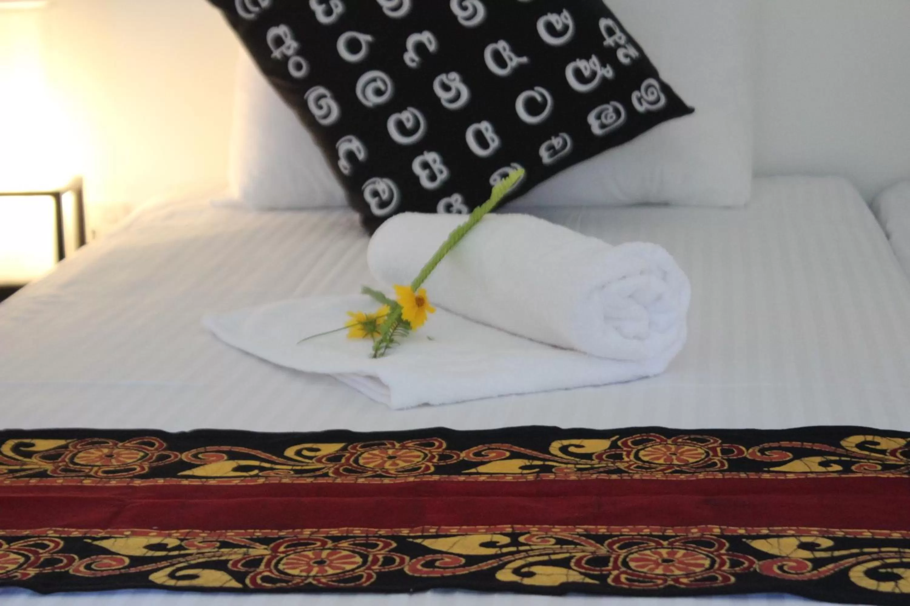 Bed in Selyna Sky Terrace