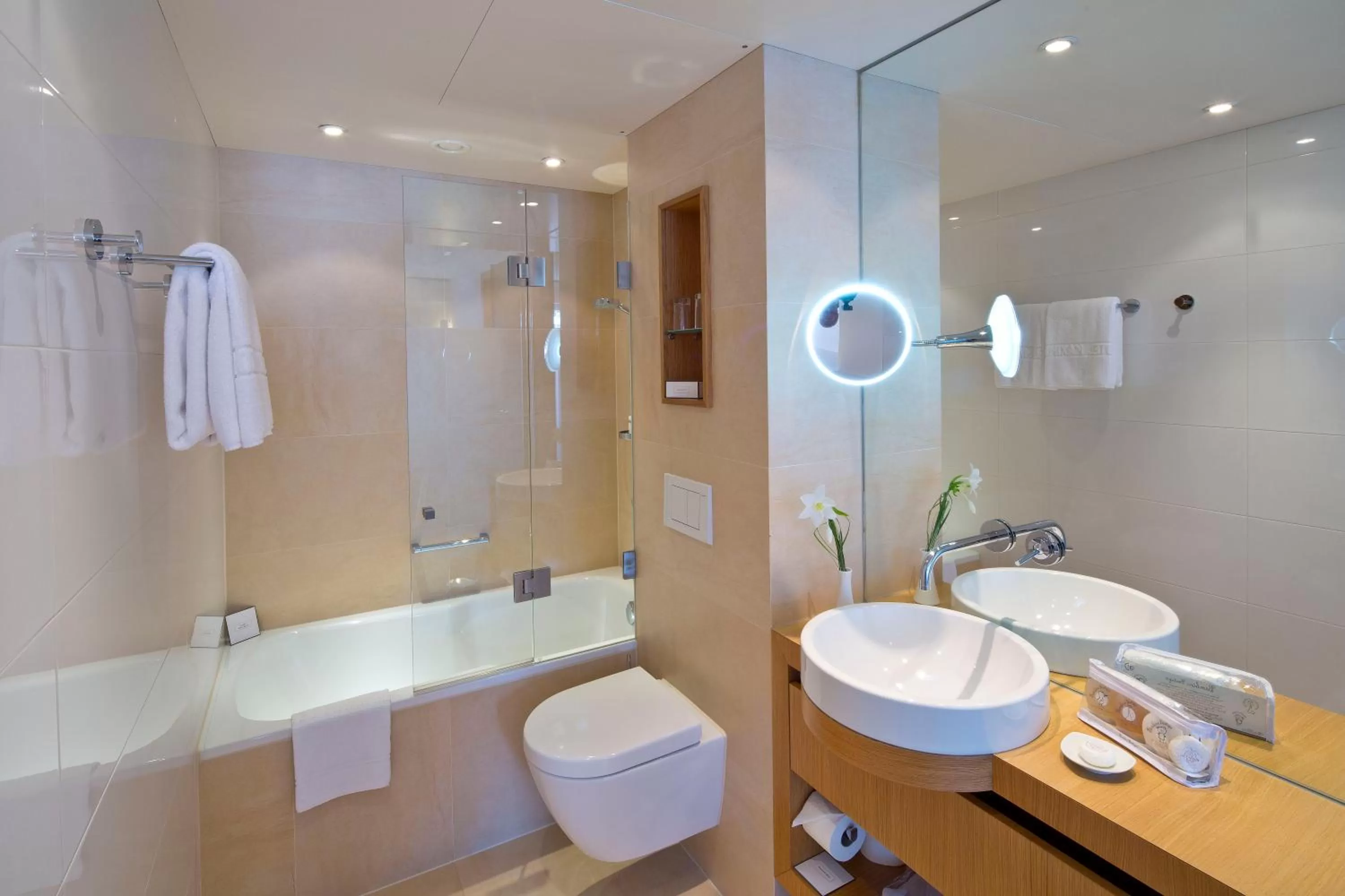 Shower in Hotel Maximilian - Stadthaus Penz