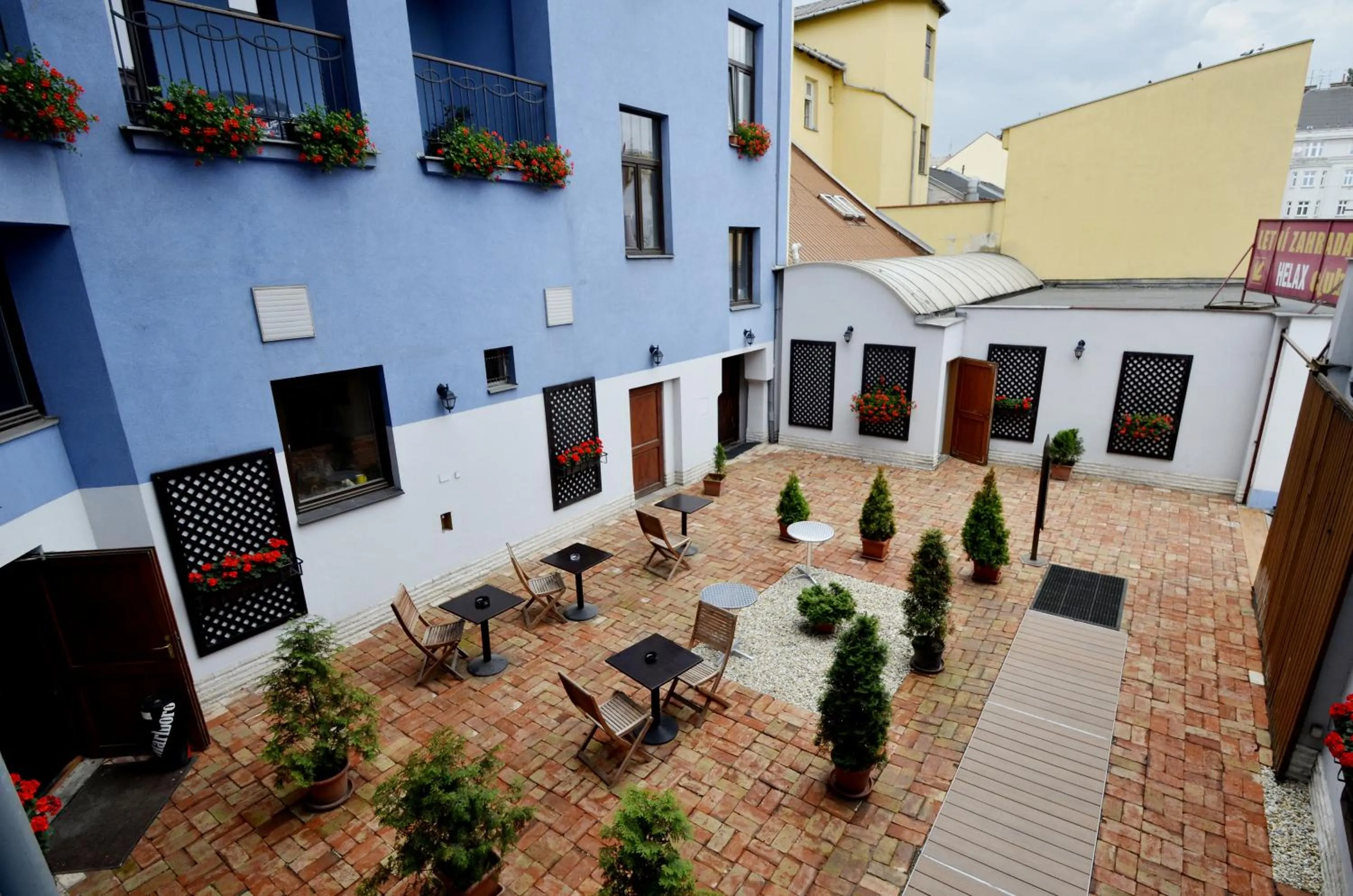 Garden view in Brioni Boutique Hotel 4*