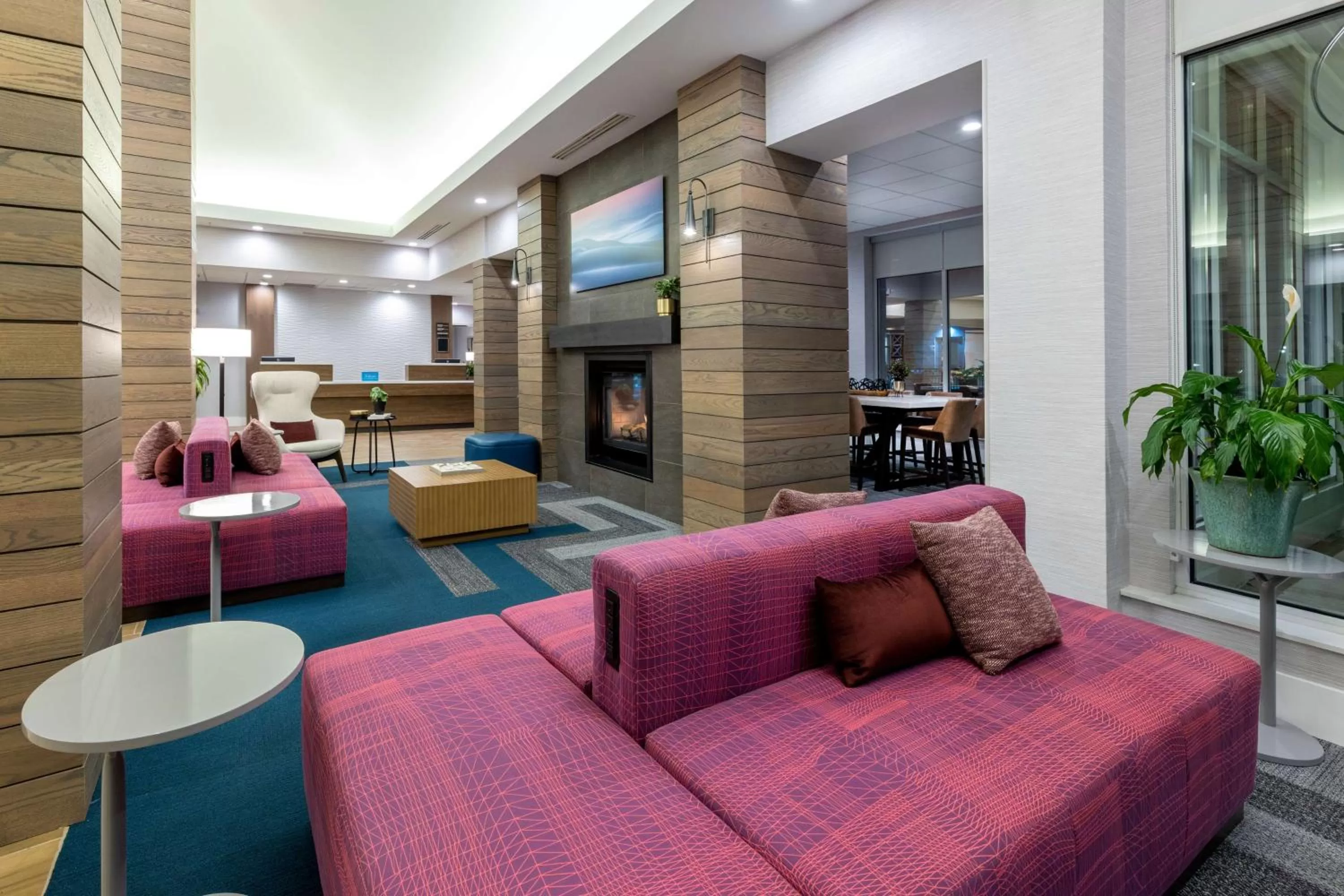 Lobby or reception in Hilton Garden Inn Albuquerque/Journal Center