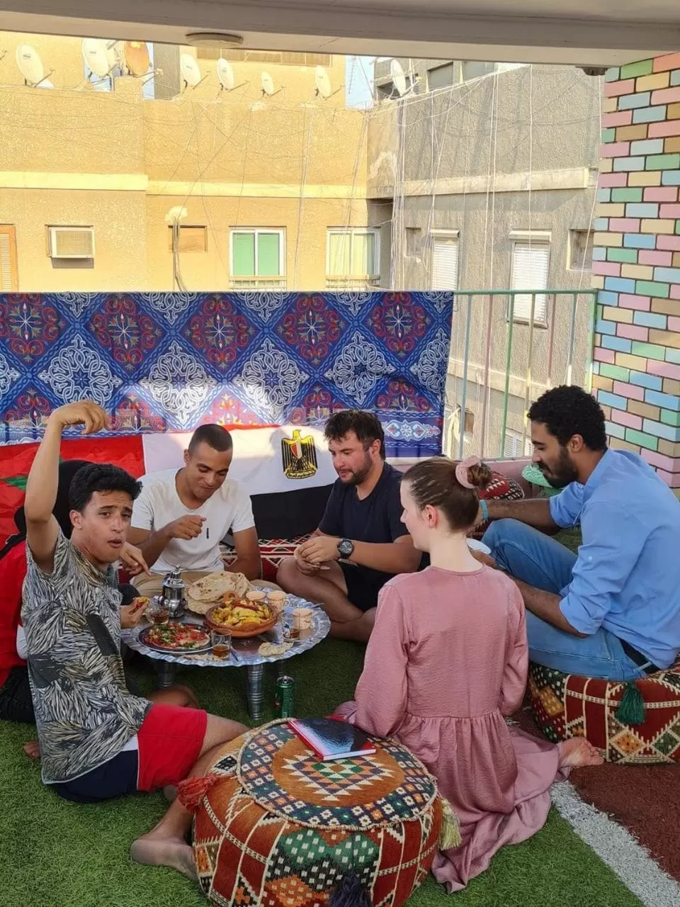 People in Castle Hotel