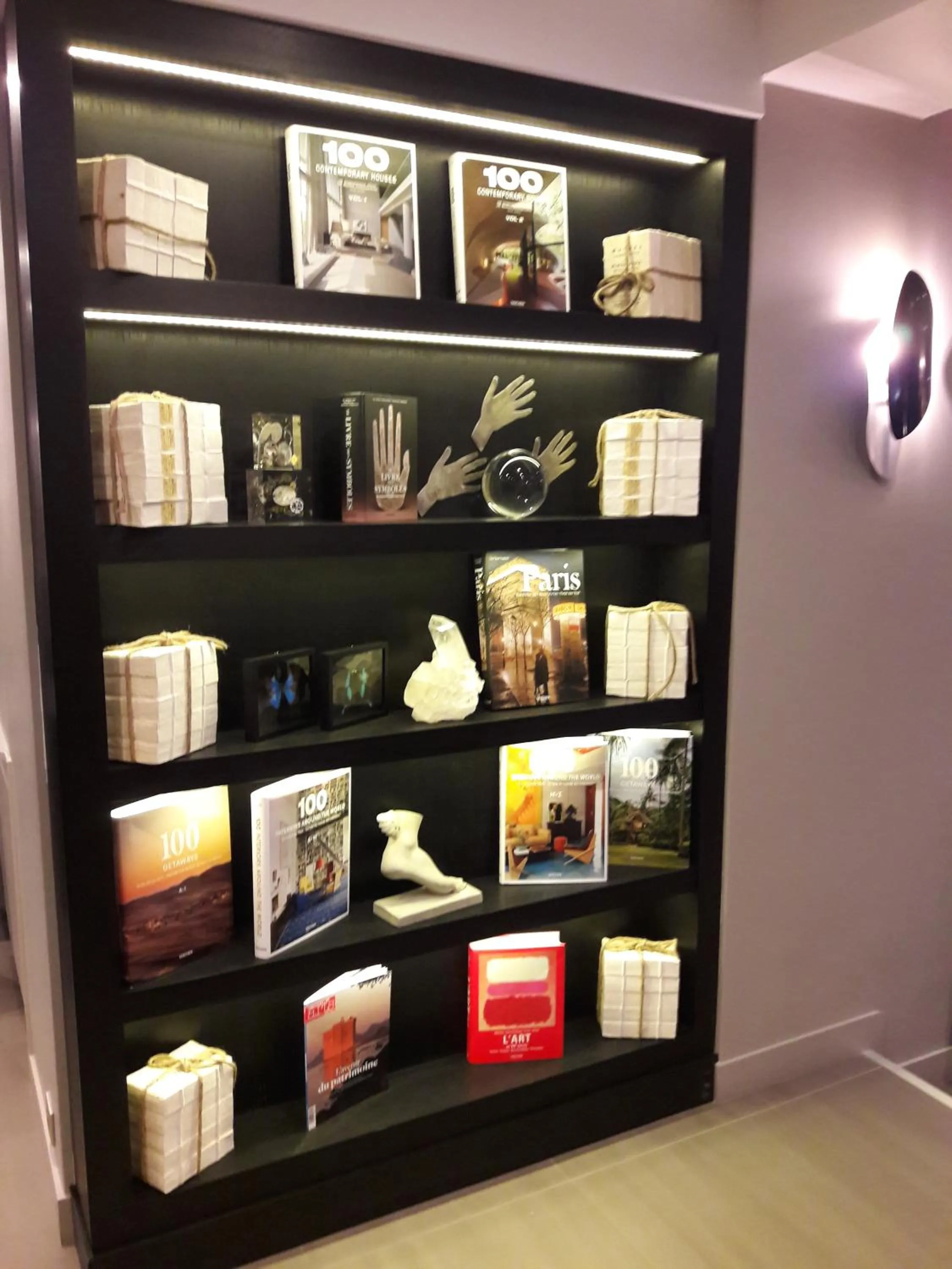 Library in Hotel d'Amiens