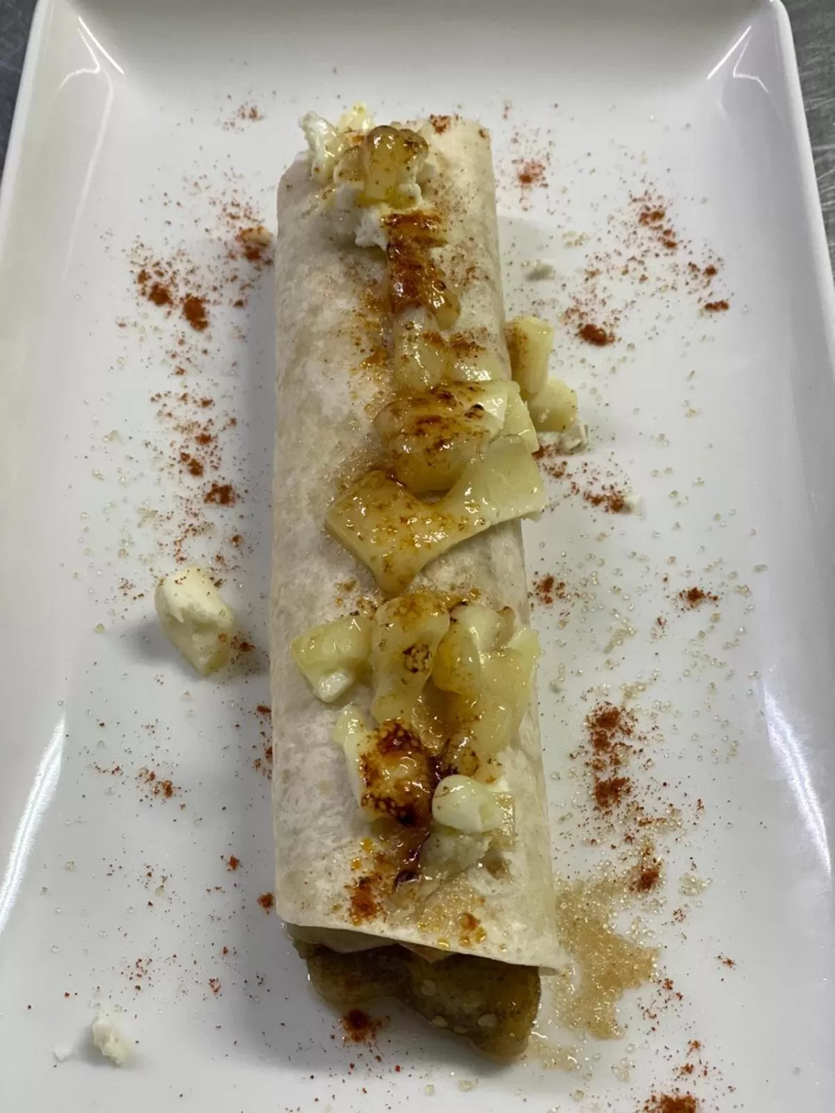 Food close-up in Casa Santa Elena