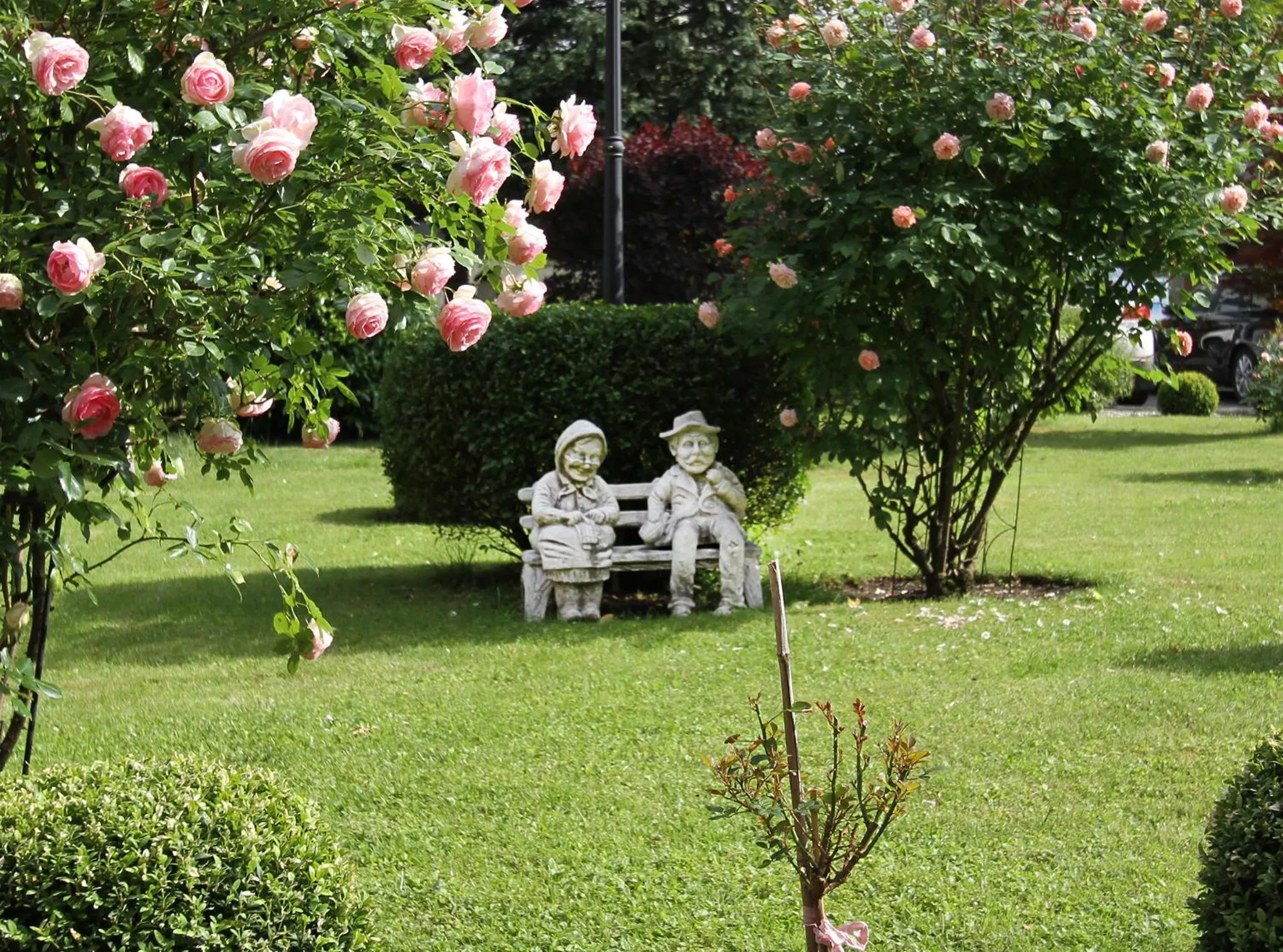 Garden in Hotel Ganslhof - Adults only