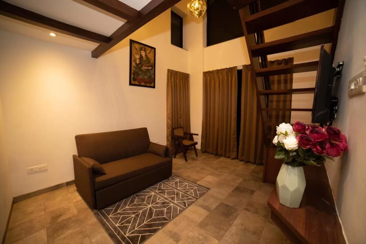 Seating Area in HALF Hotel, Calangute