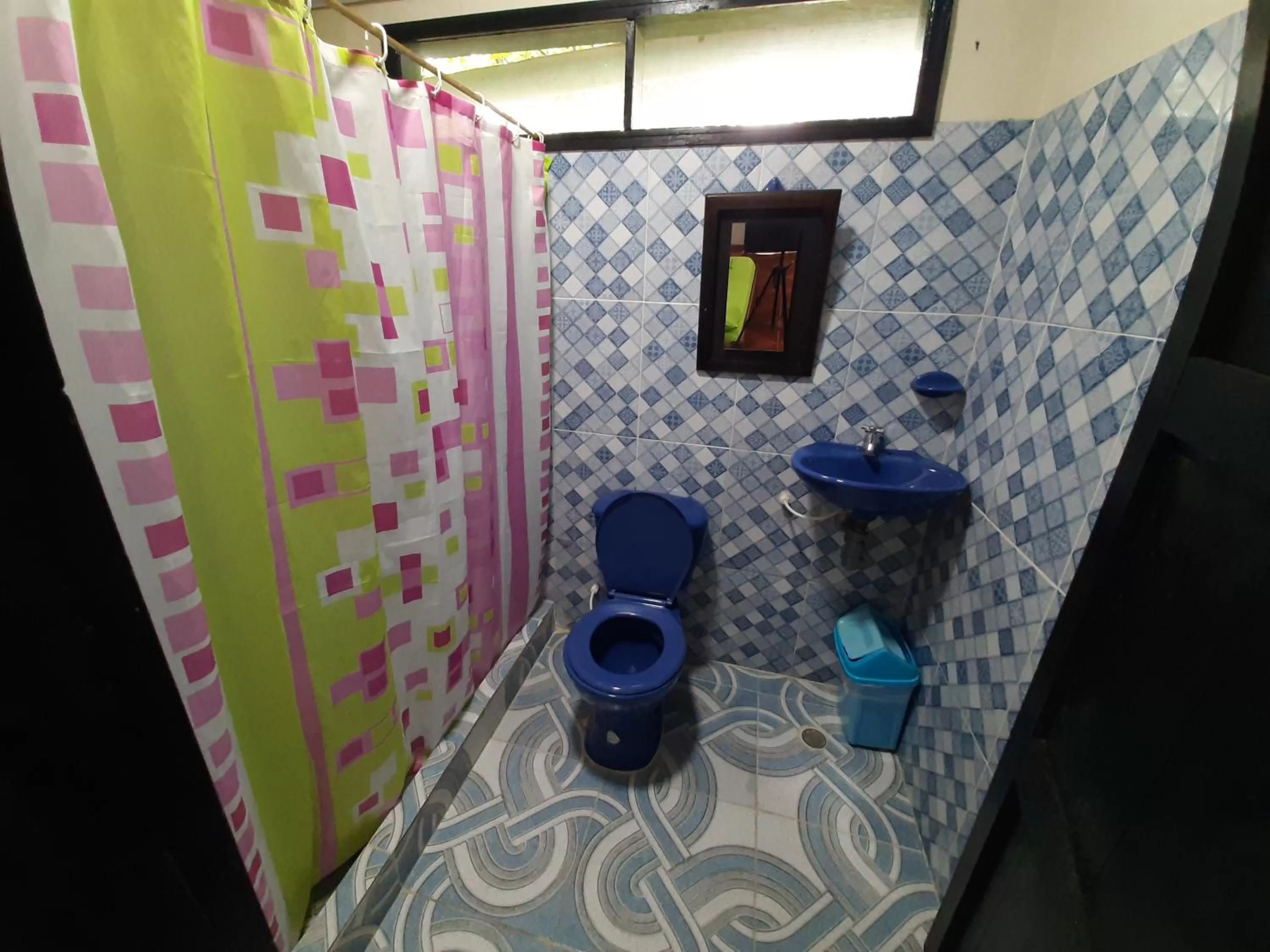 Bathroom in Ecocabañas Manguare