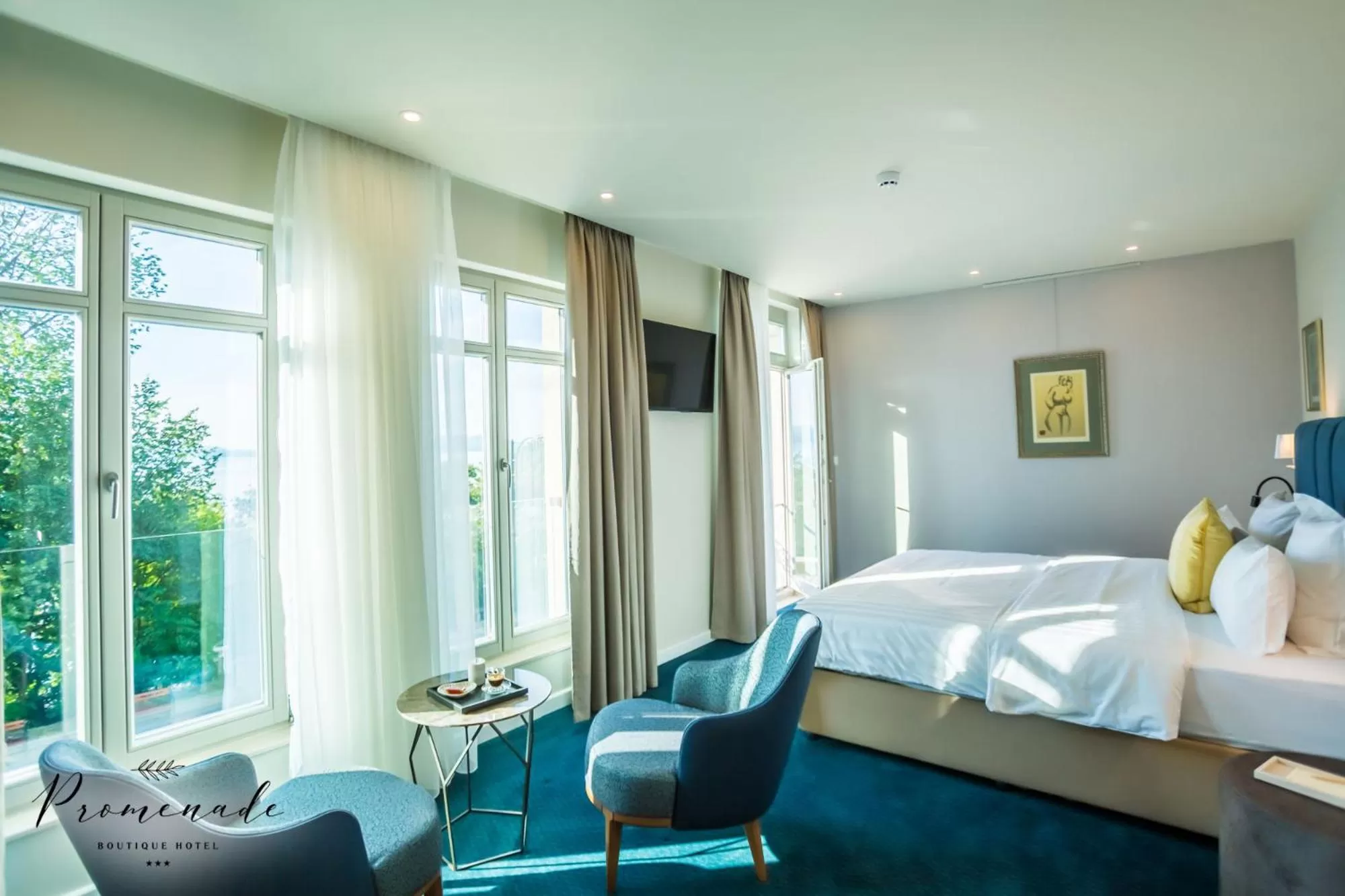 Bed in Hotel Residence Promenade