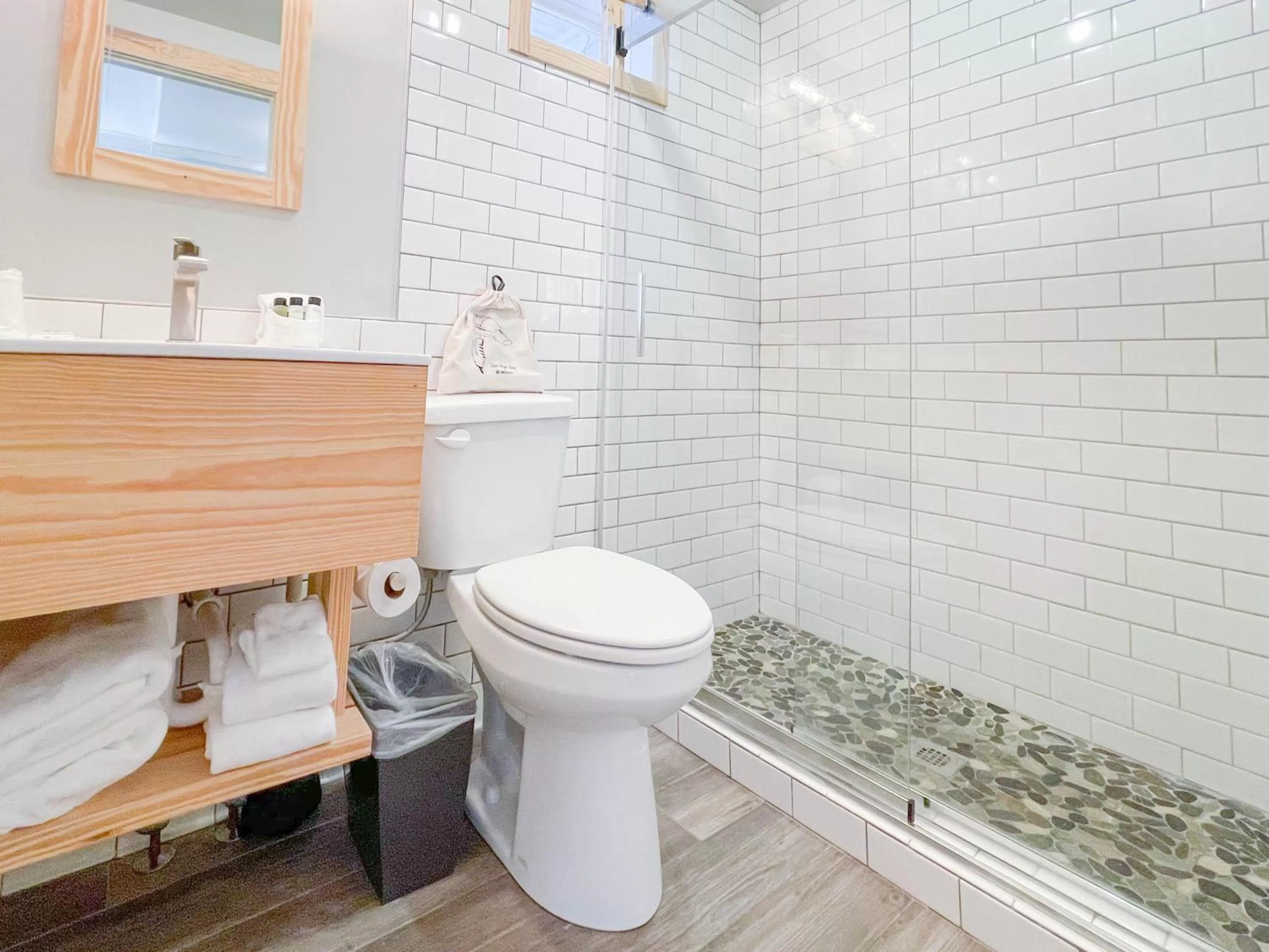 Shower in The Wanderoo Lodge