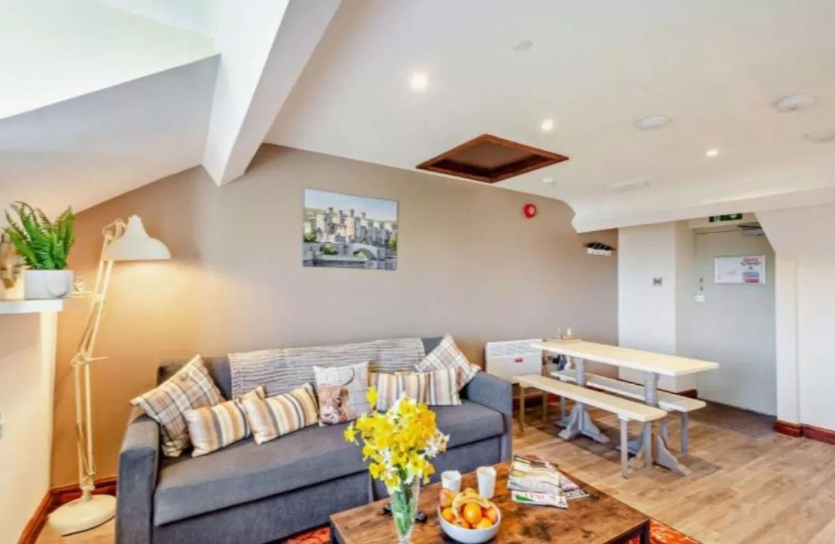 Living room in Lion Hotel & Studio Apartments