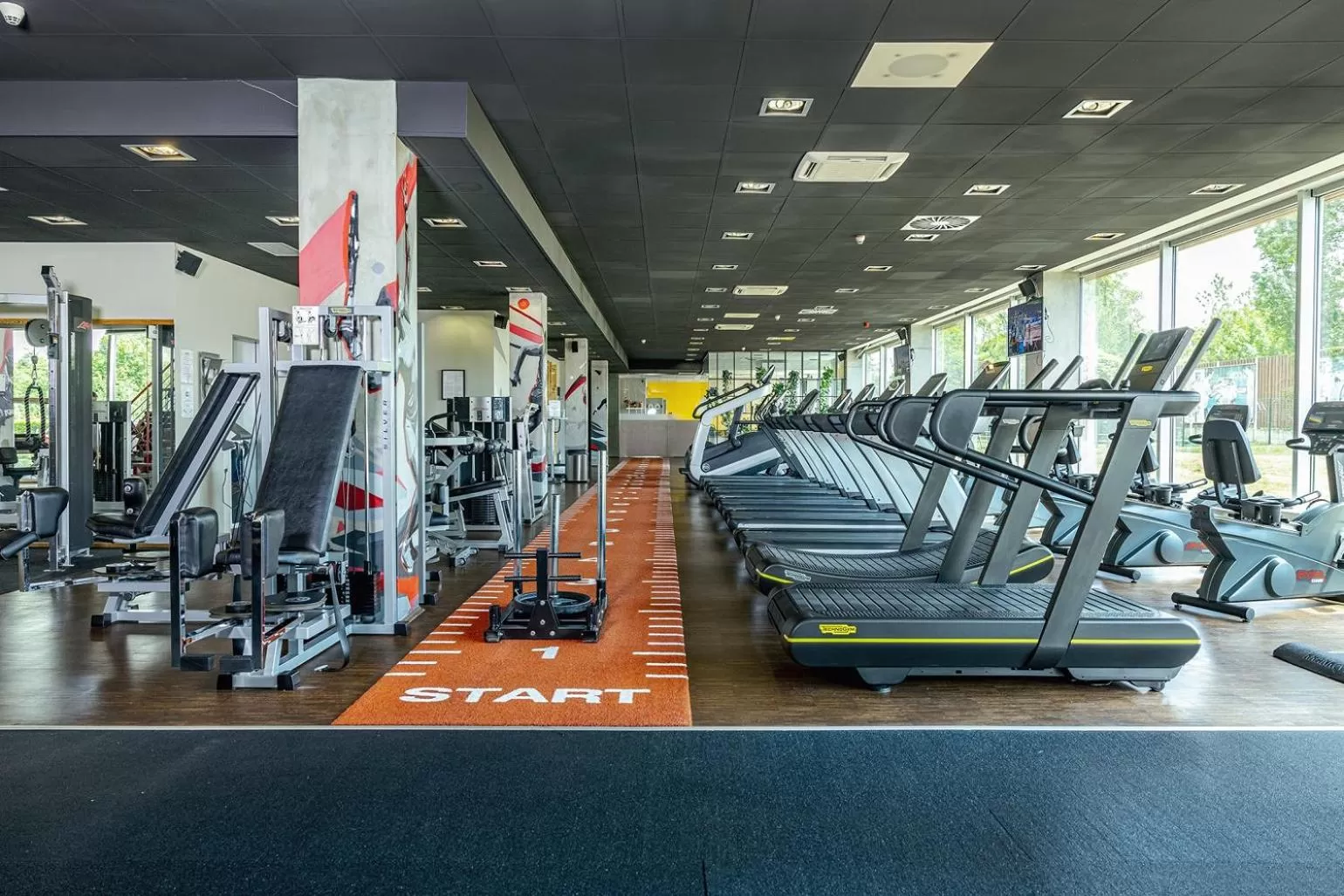 Fitness centre/facilities in Blue Orange Resort