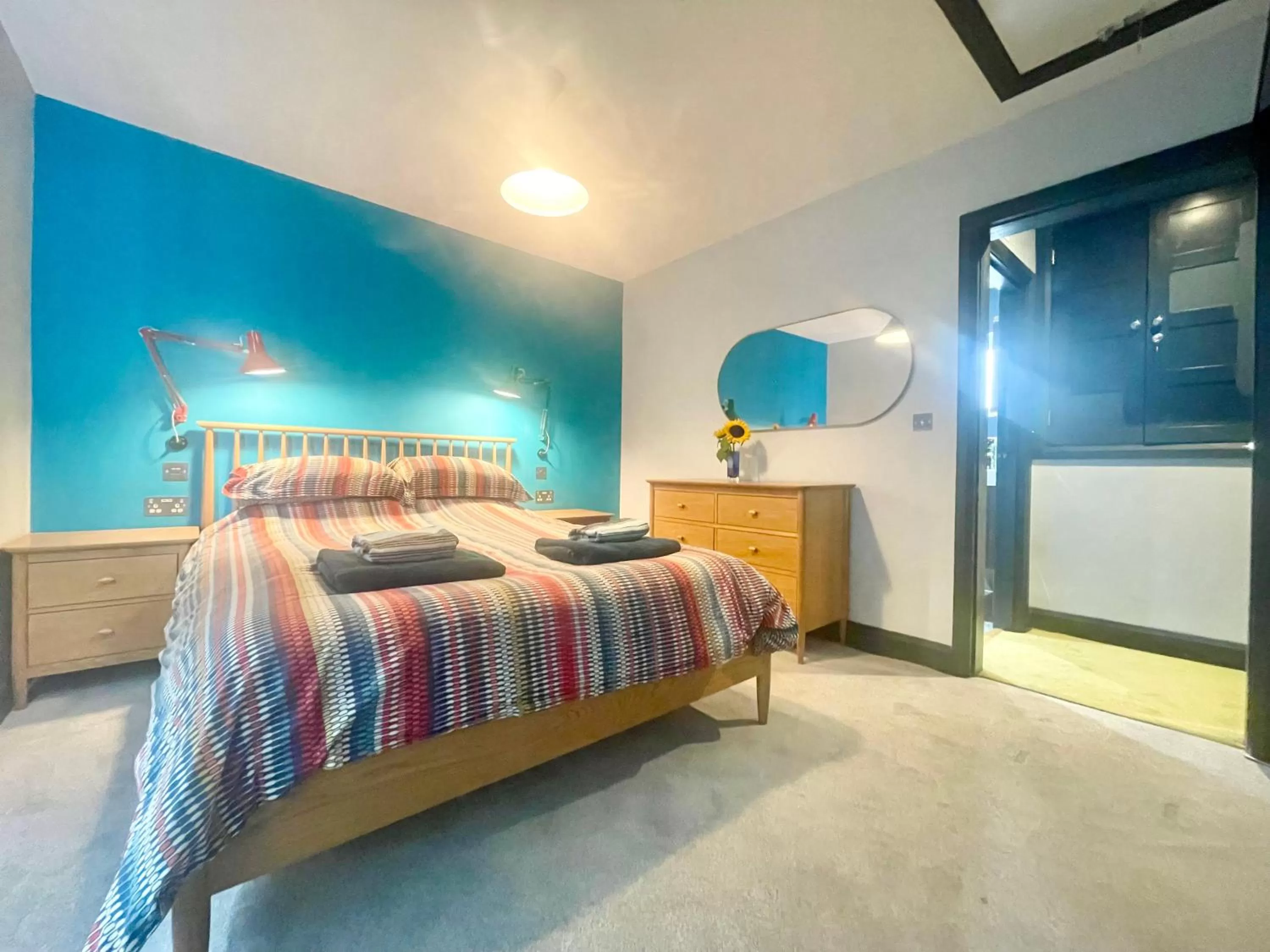 Bed in Farne Island rooms
