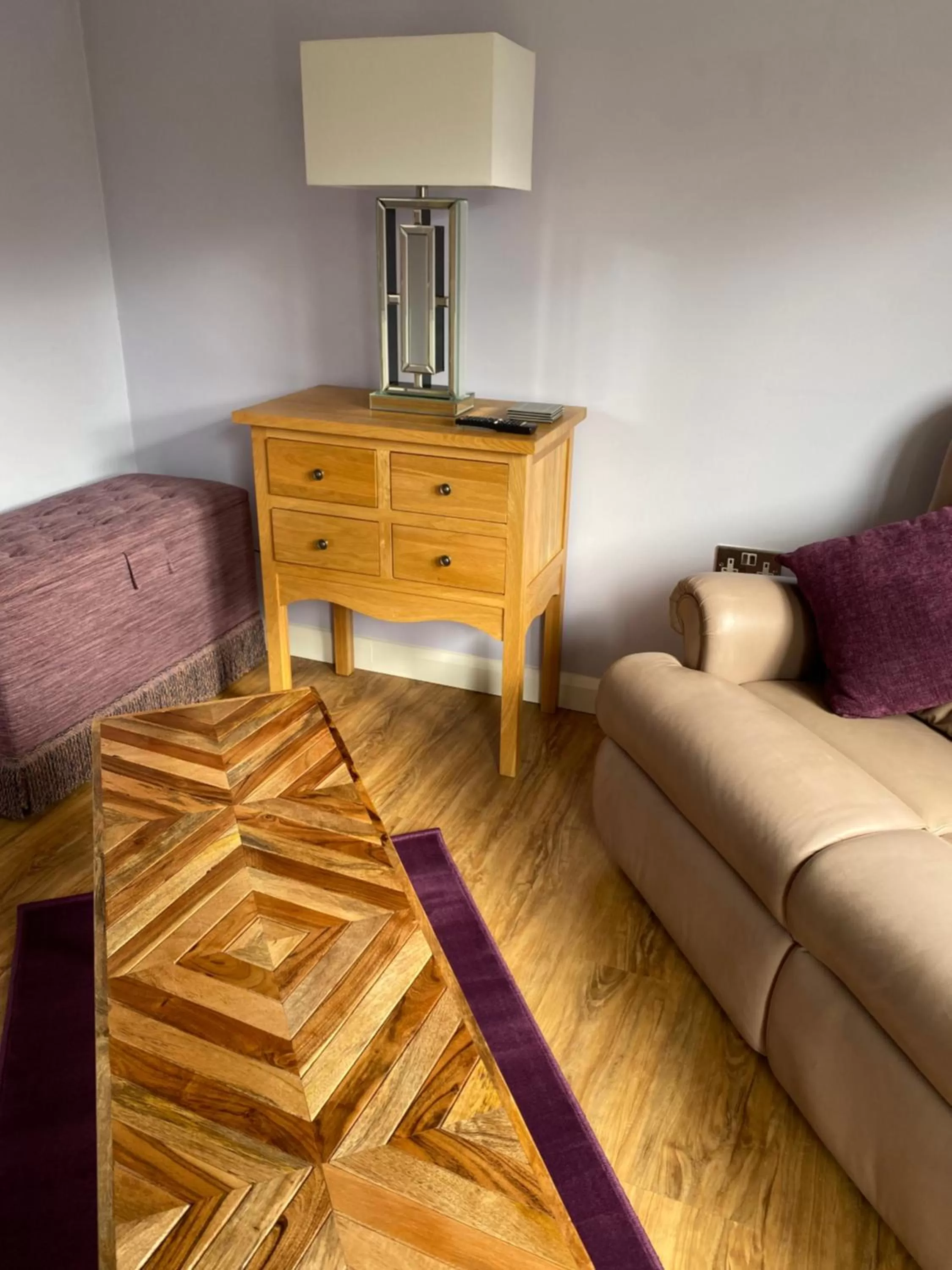 Living room in Lamorna