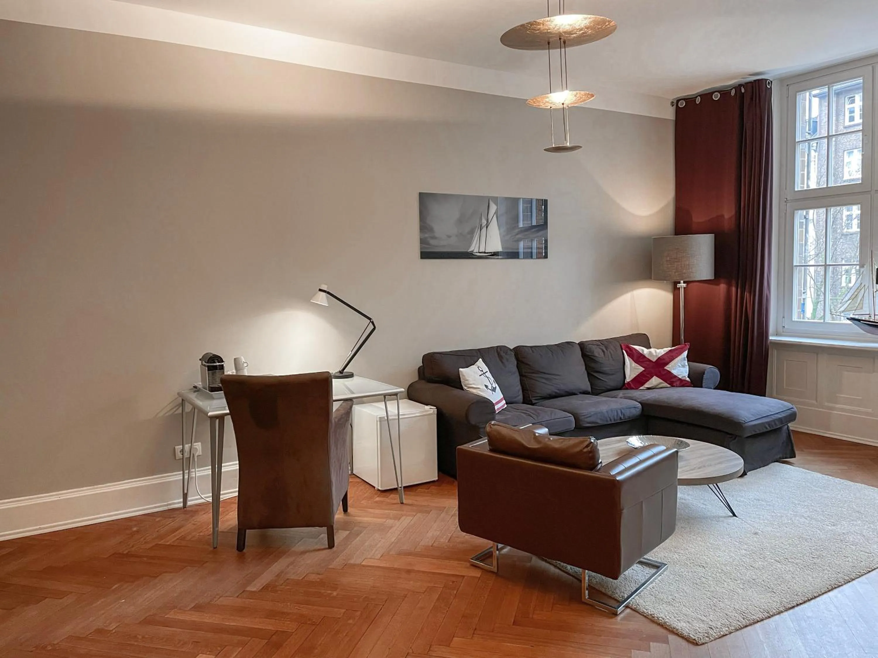 Living room in Hotel Wagner im Dammtorpalais