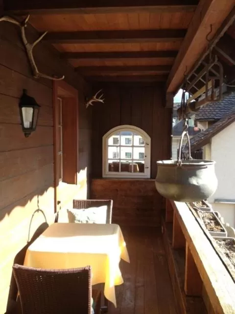 Balcony/Terrace in Gasthaus Tübli Gersau