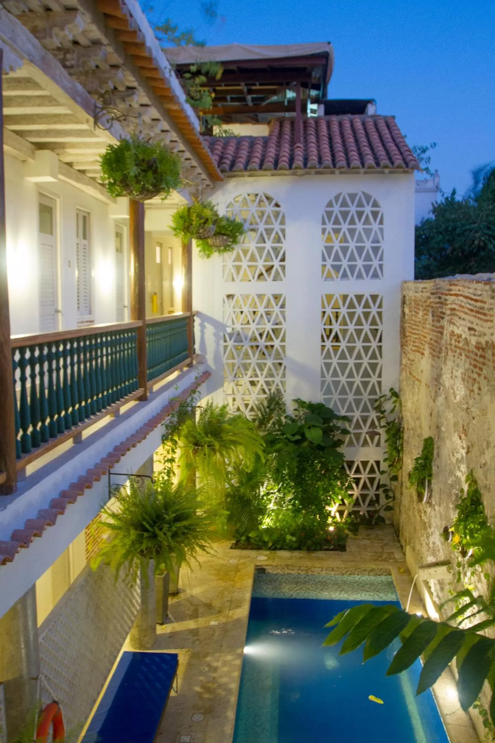 Pool view in Casa Pizarro Hotel Boutique