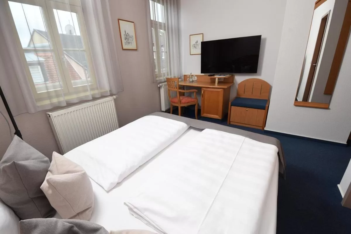 Bed in Hotel Anna Amalia