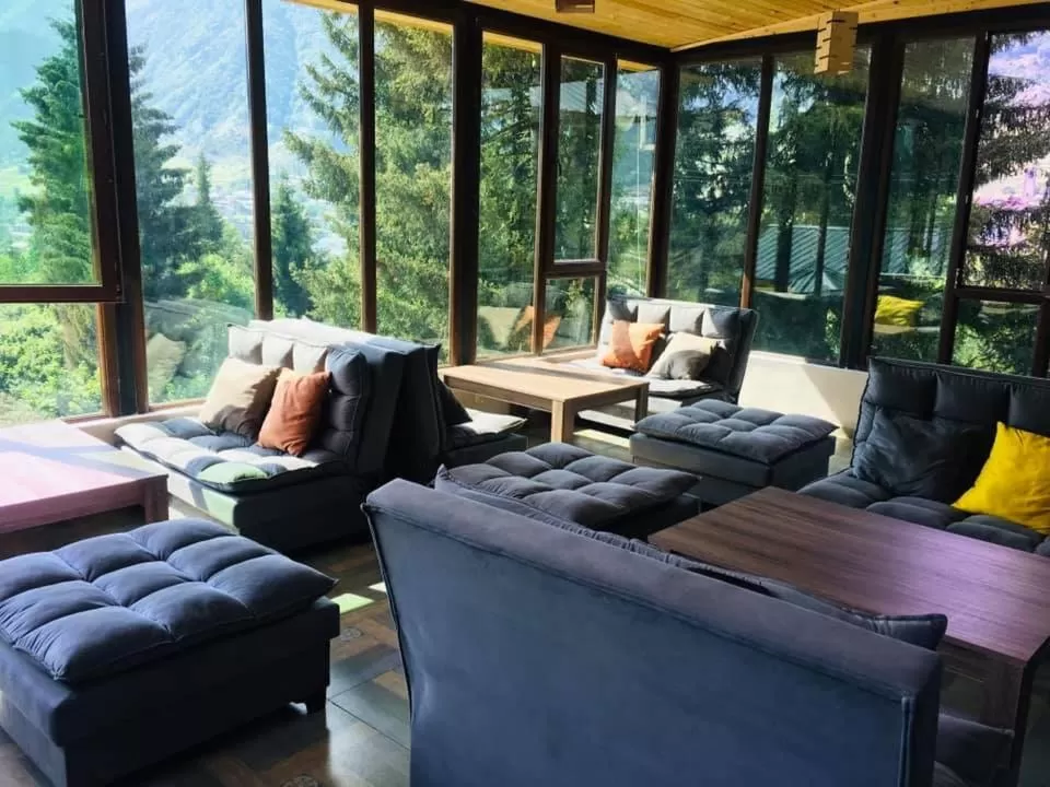 Lounge or bar, Seating Area in Hotel Shgedi Mestia