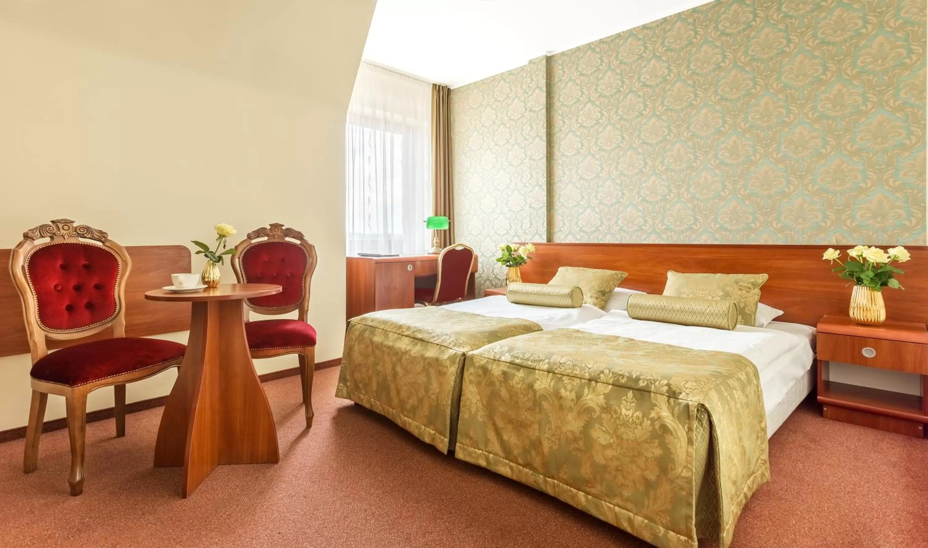 Bed in Leśna Perła - Restauracja i Pokoje Hotelowe