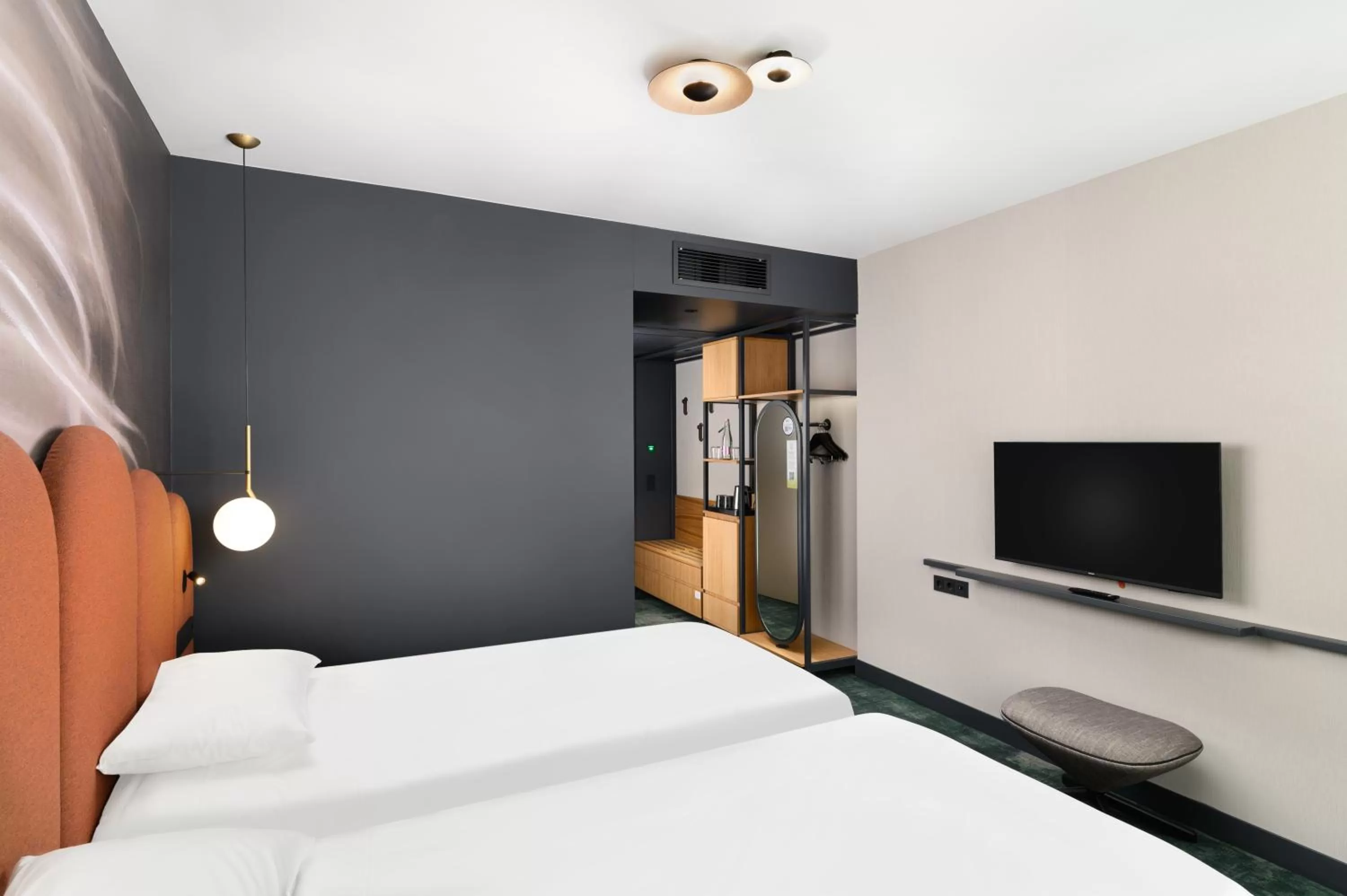 Bed in Mercure Debrecen