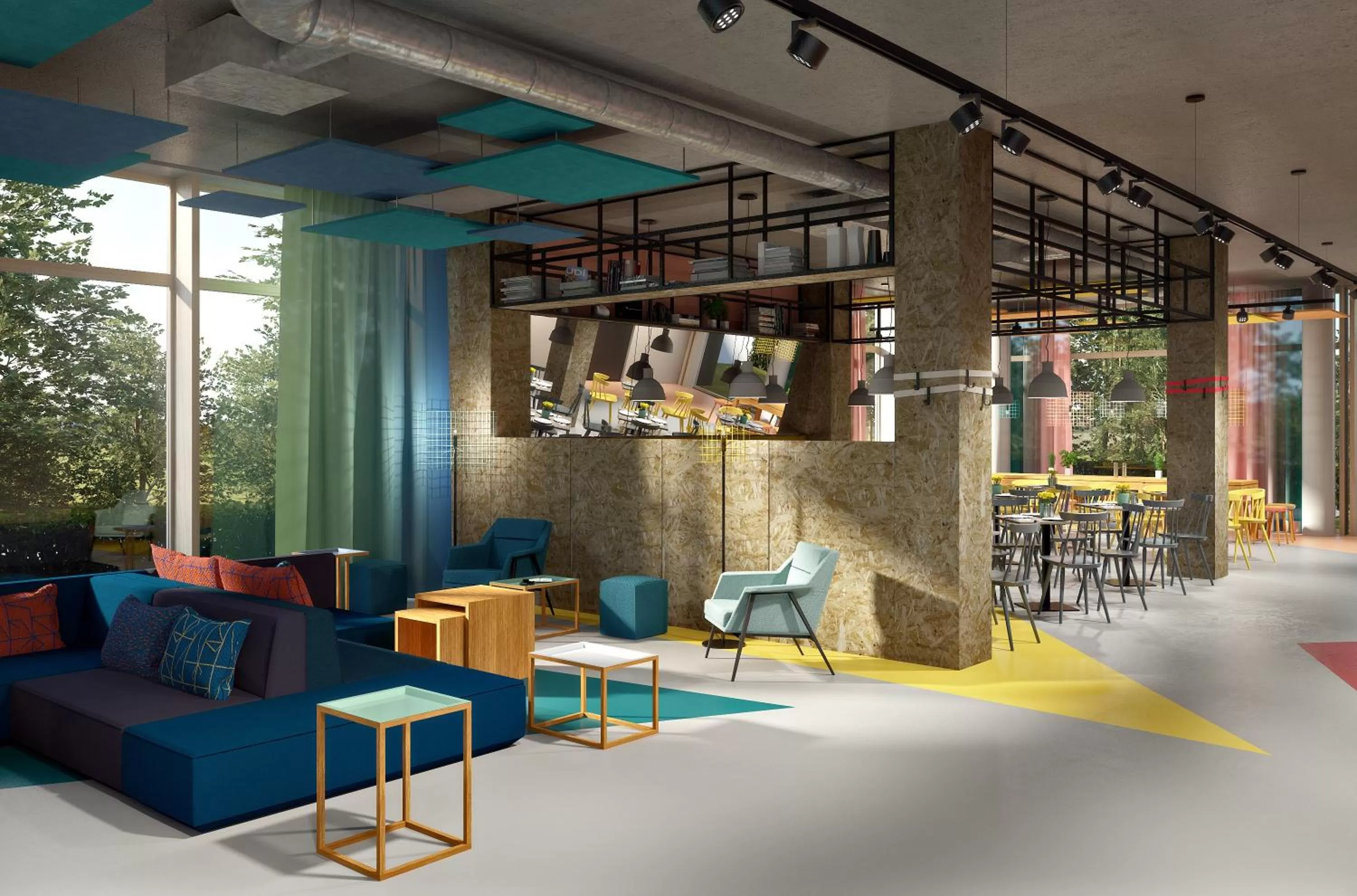 Lobby or reception in Hotel einsmehr