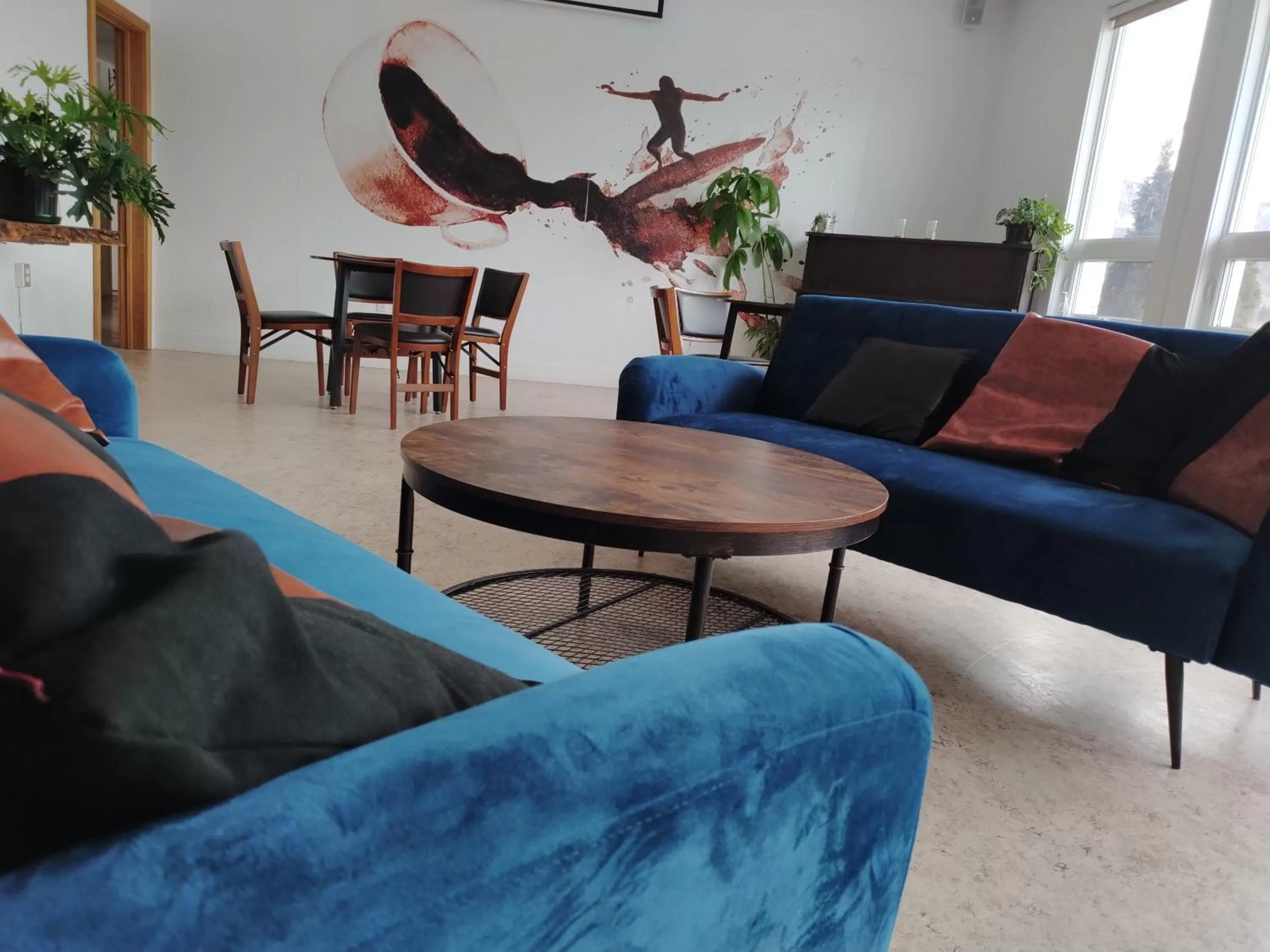 Living room, Seating Area in Auberge La Petite École de Forillon