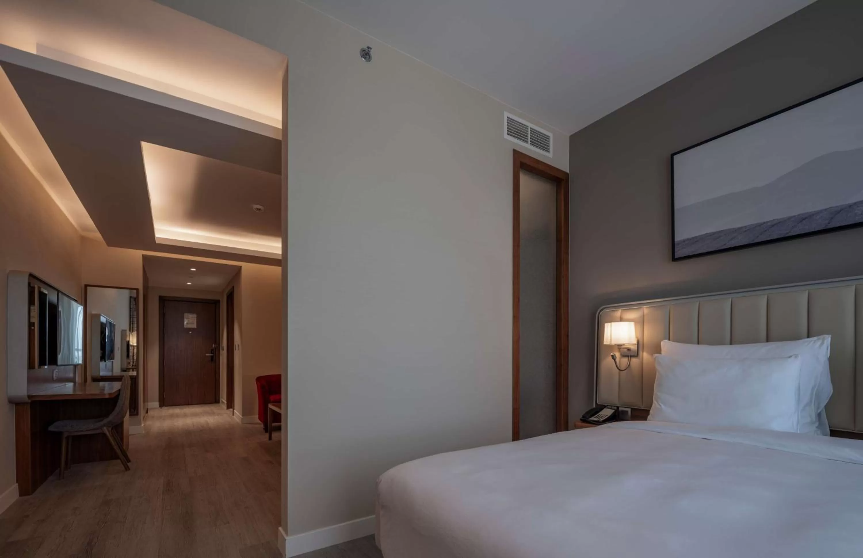 Photo of the whole room, Bed in Radisson Resort Ras Al Khaimah Marjan Island