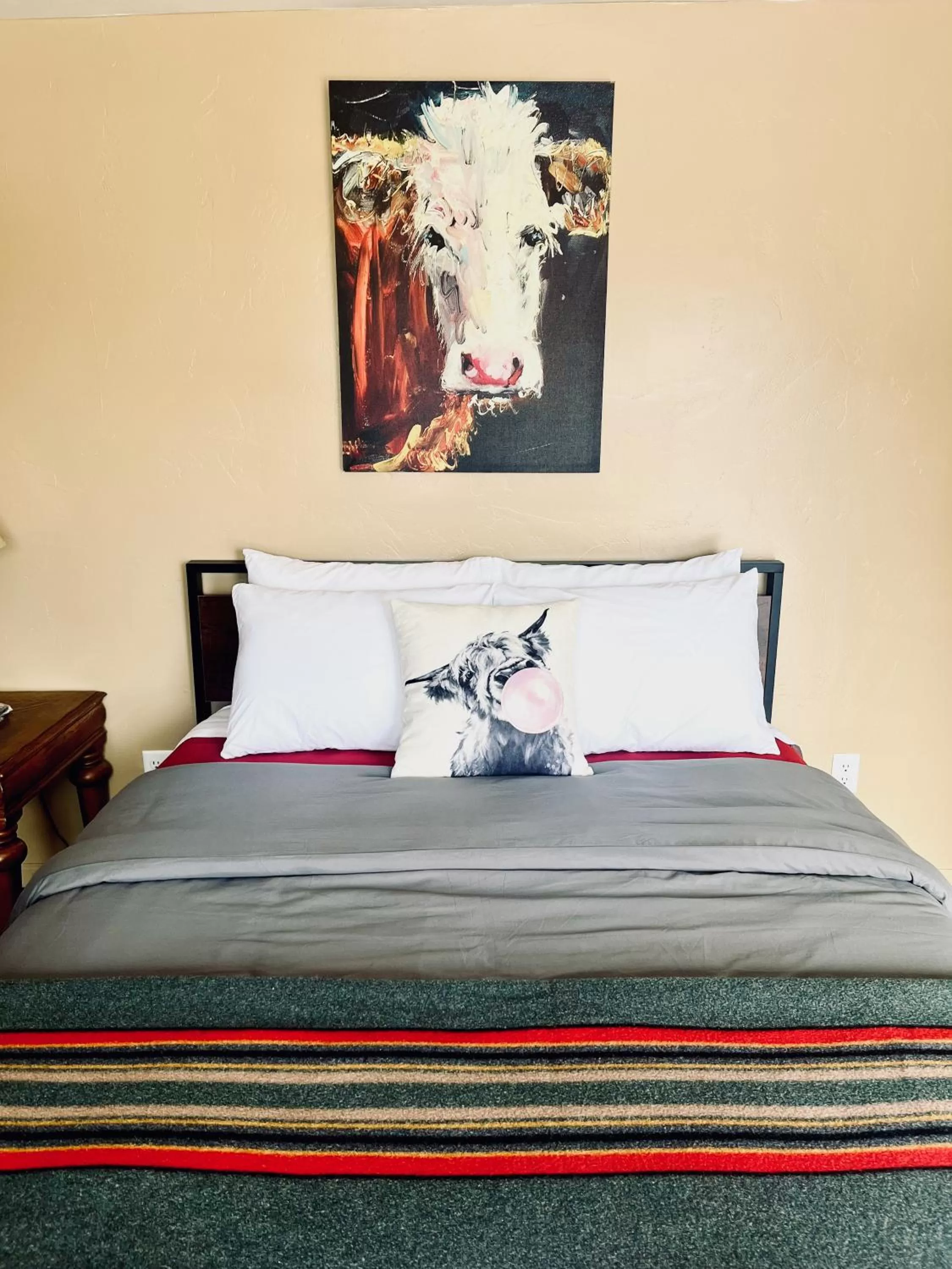 Bed in Lodge at Poncha Springs