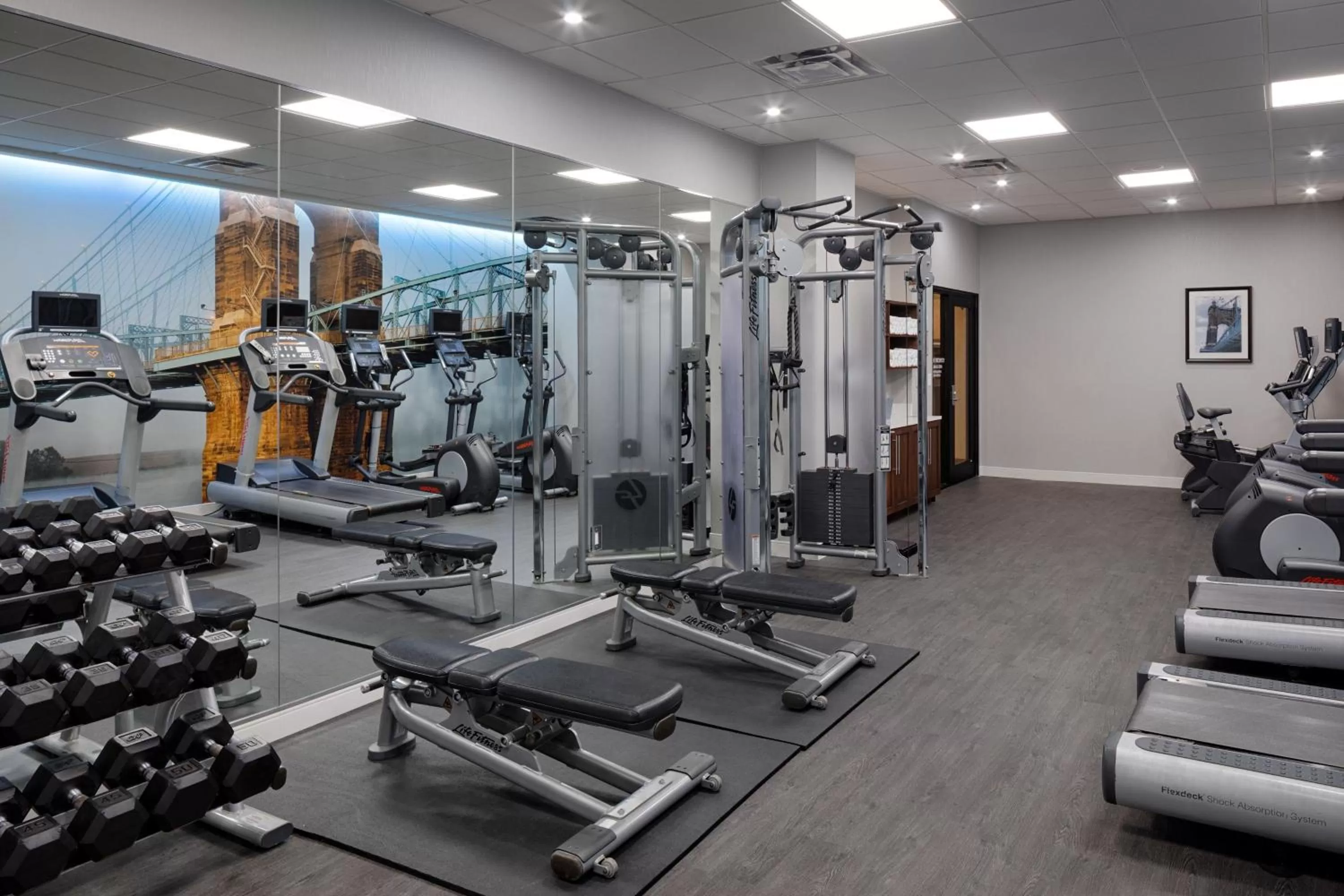 Fitness centre/facilities in Residence Inn by Marriott Cincinnati Downtown/The Phelps