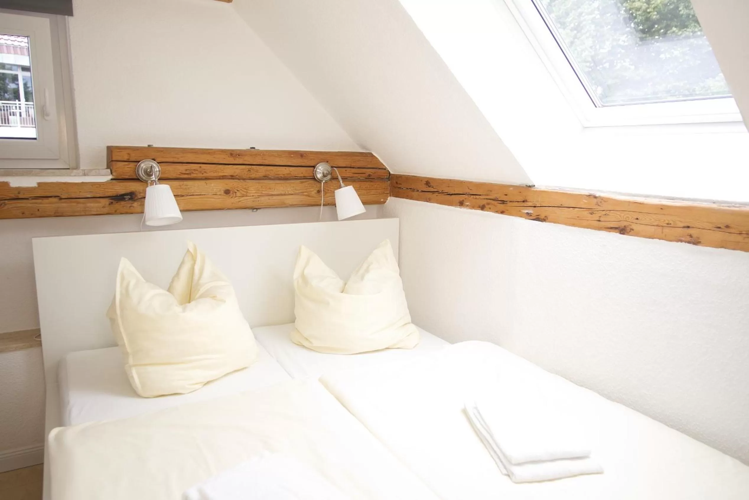 Bed in Pfannkuchenhaus Fehmarn