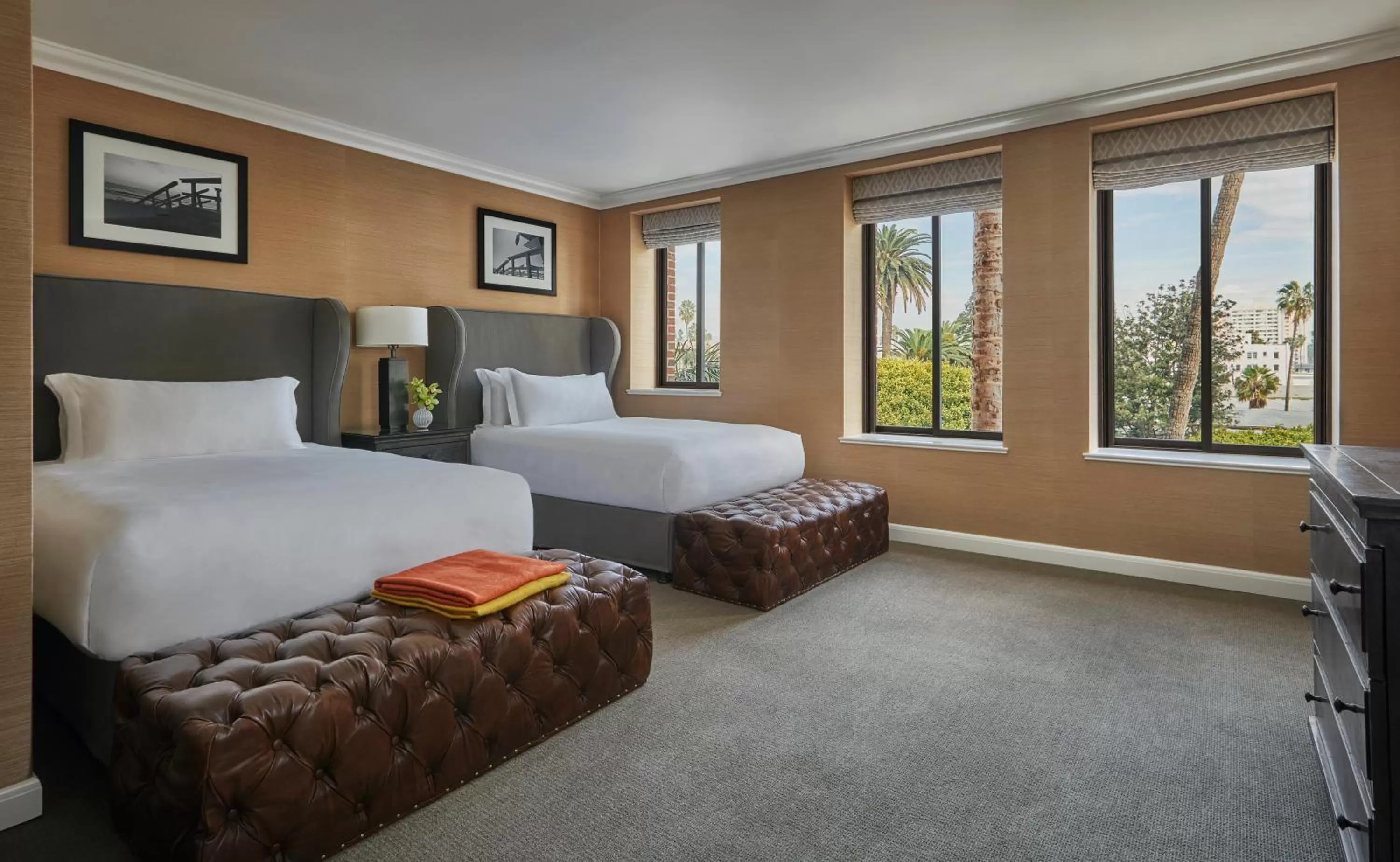 Bed in Fairmont Miramar Hotel & Bungalows