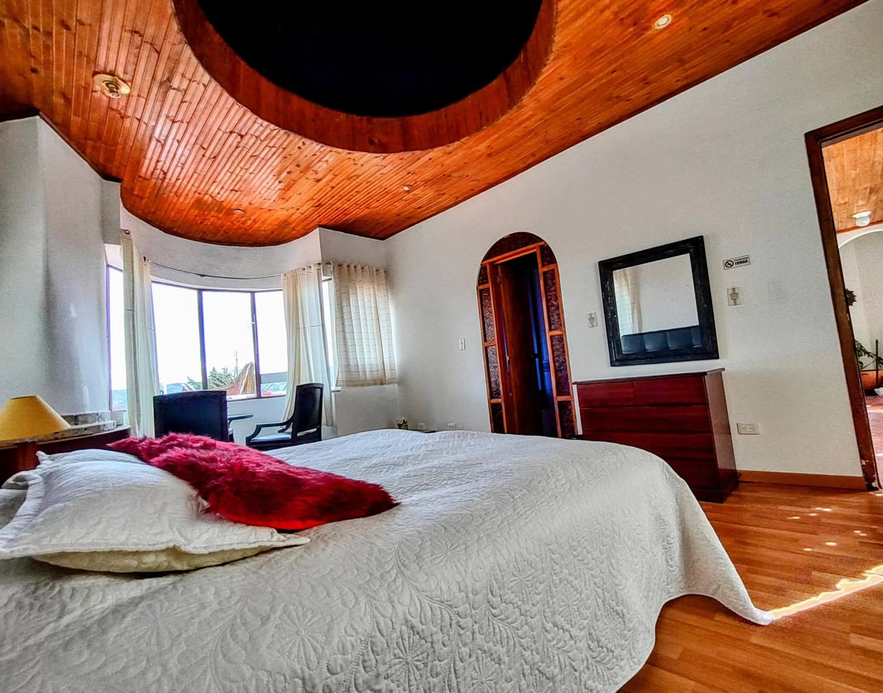 Bedroom in Refugio Génesis habitaciones Lago de Tota