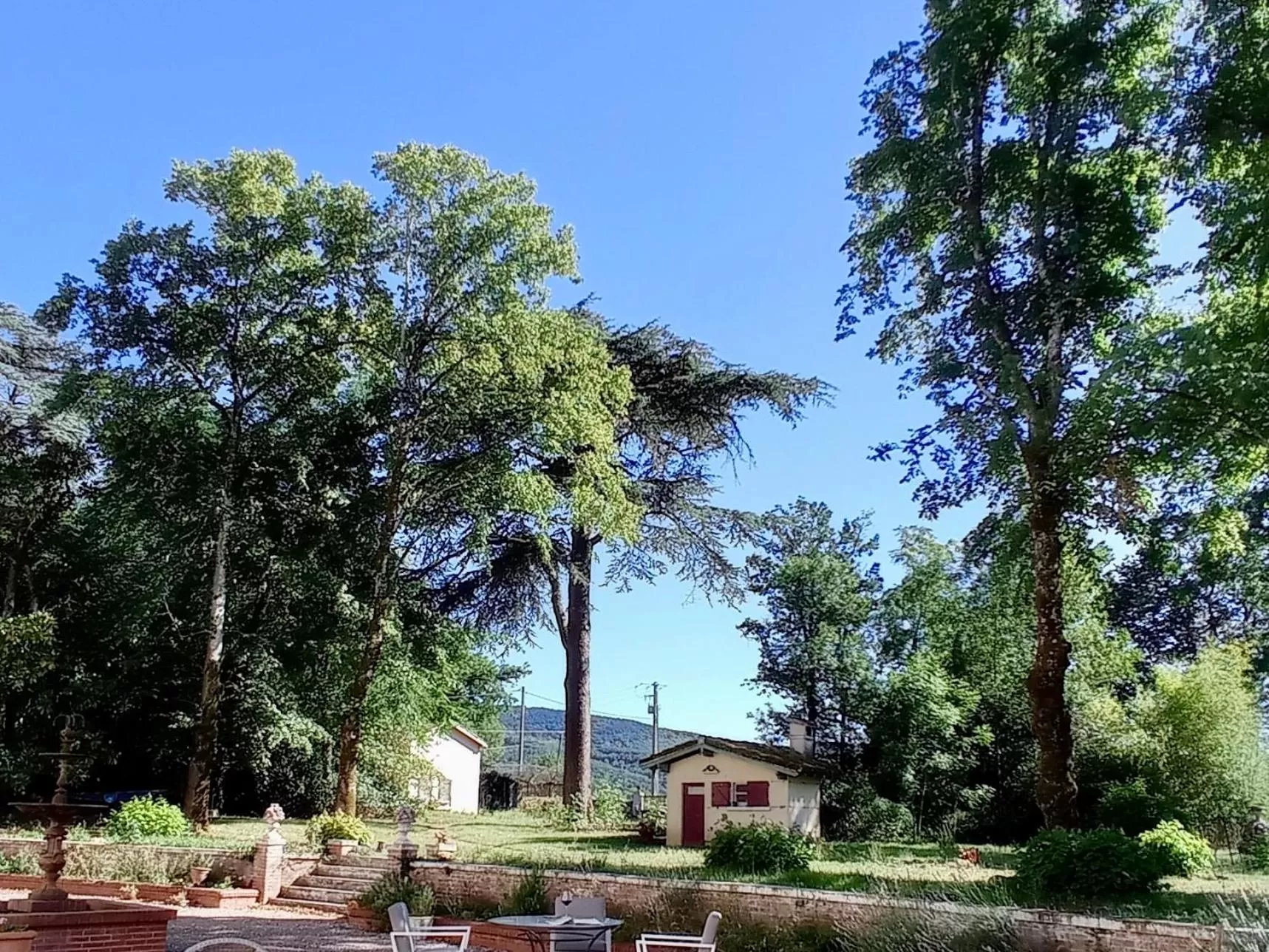 Garden in Domaine de Rasigous