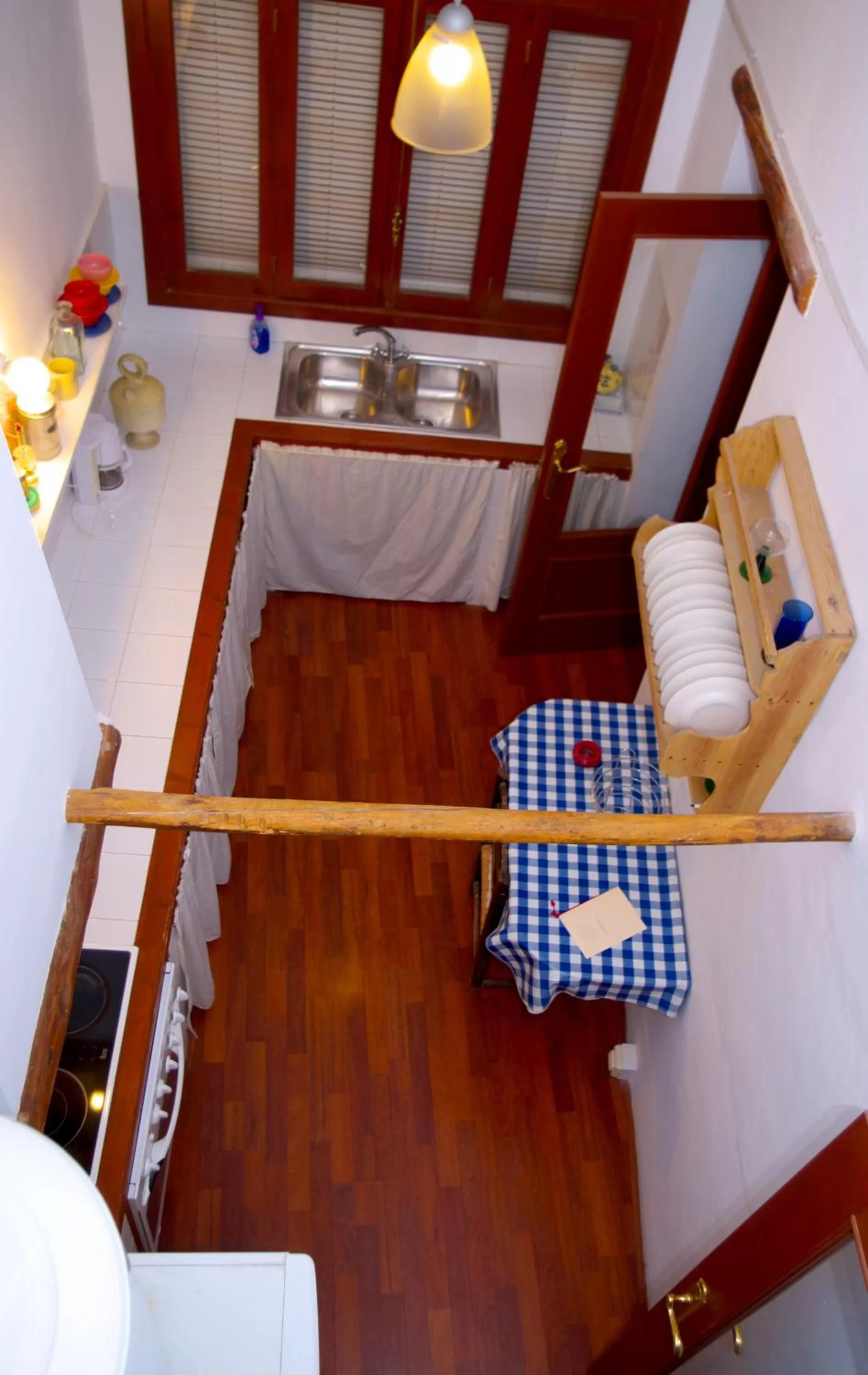 Kitchen or kitchenette in Olmitos 3 Hotel boutique, Casa-Palacio