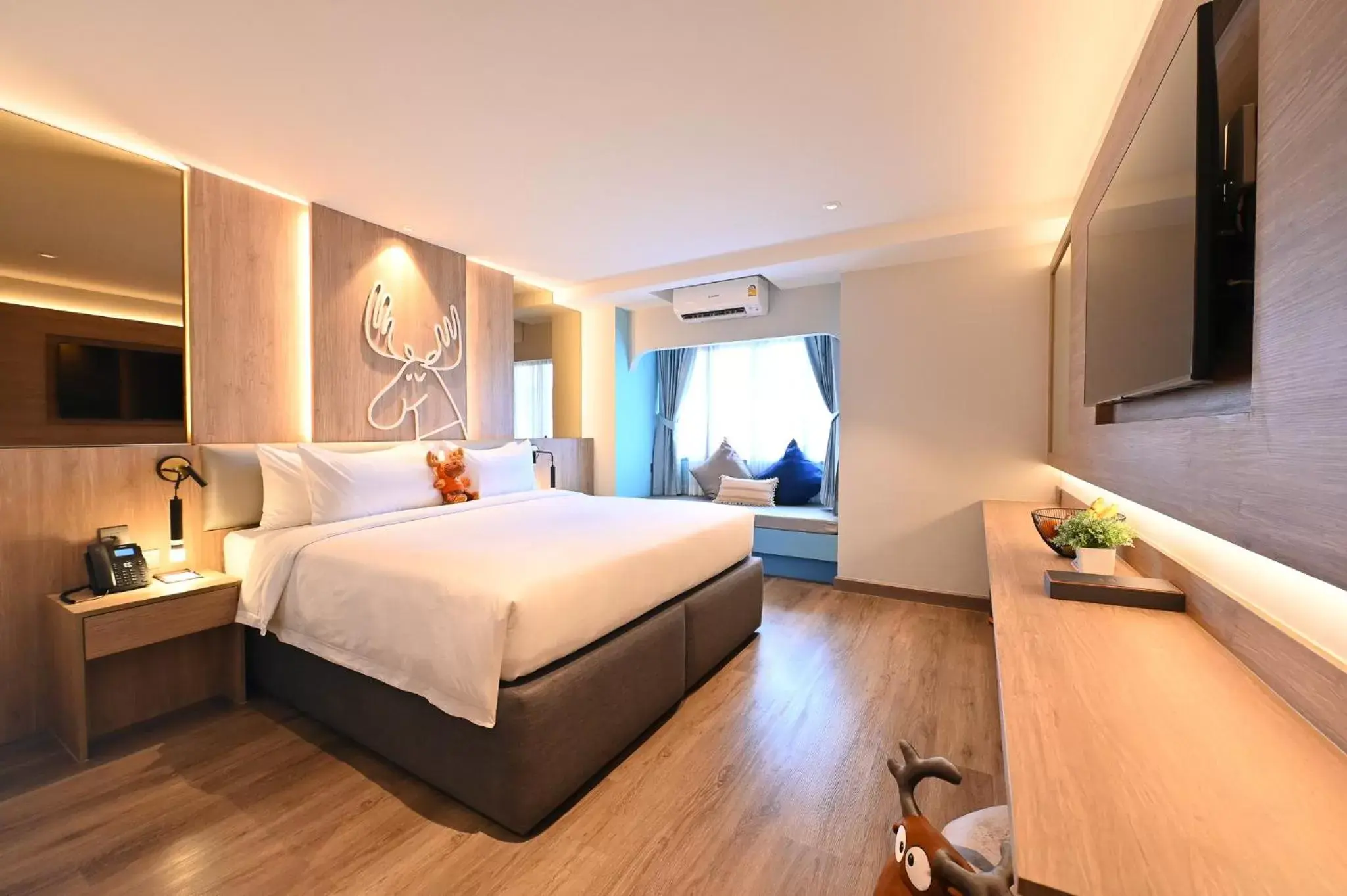 Deluxe Double or Twin Room in Moose Hotel Nimman Deluxe Double or Twin Room in Moose Hotel Nimman