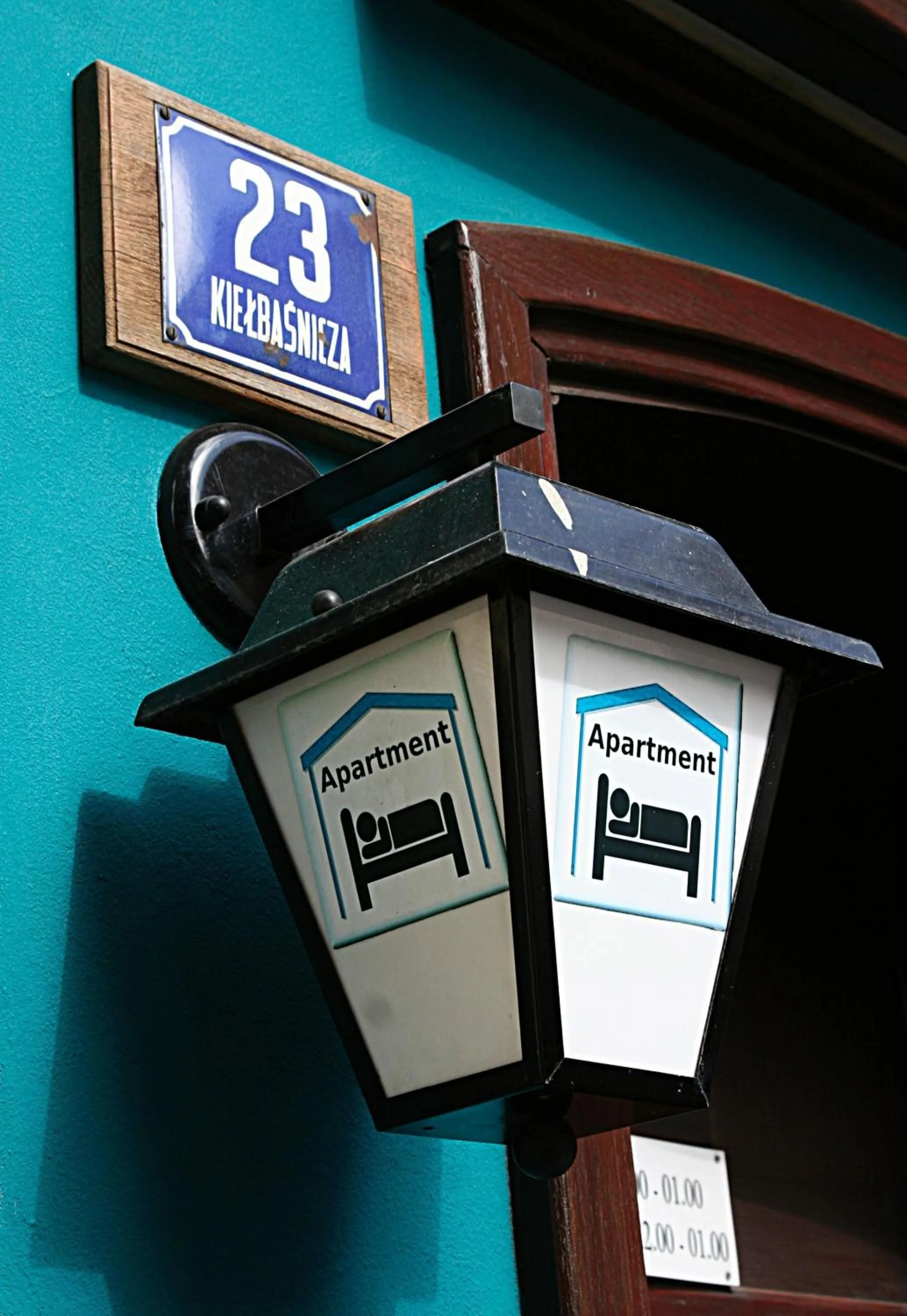 Decorative detail in Academus Pub & Guest House