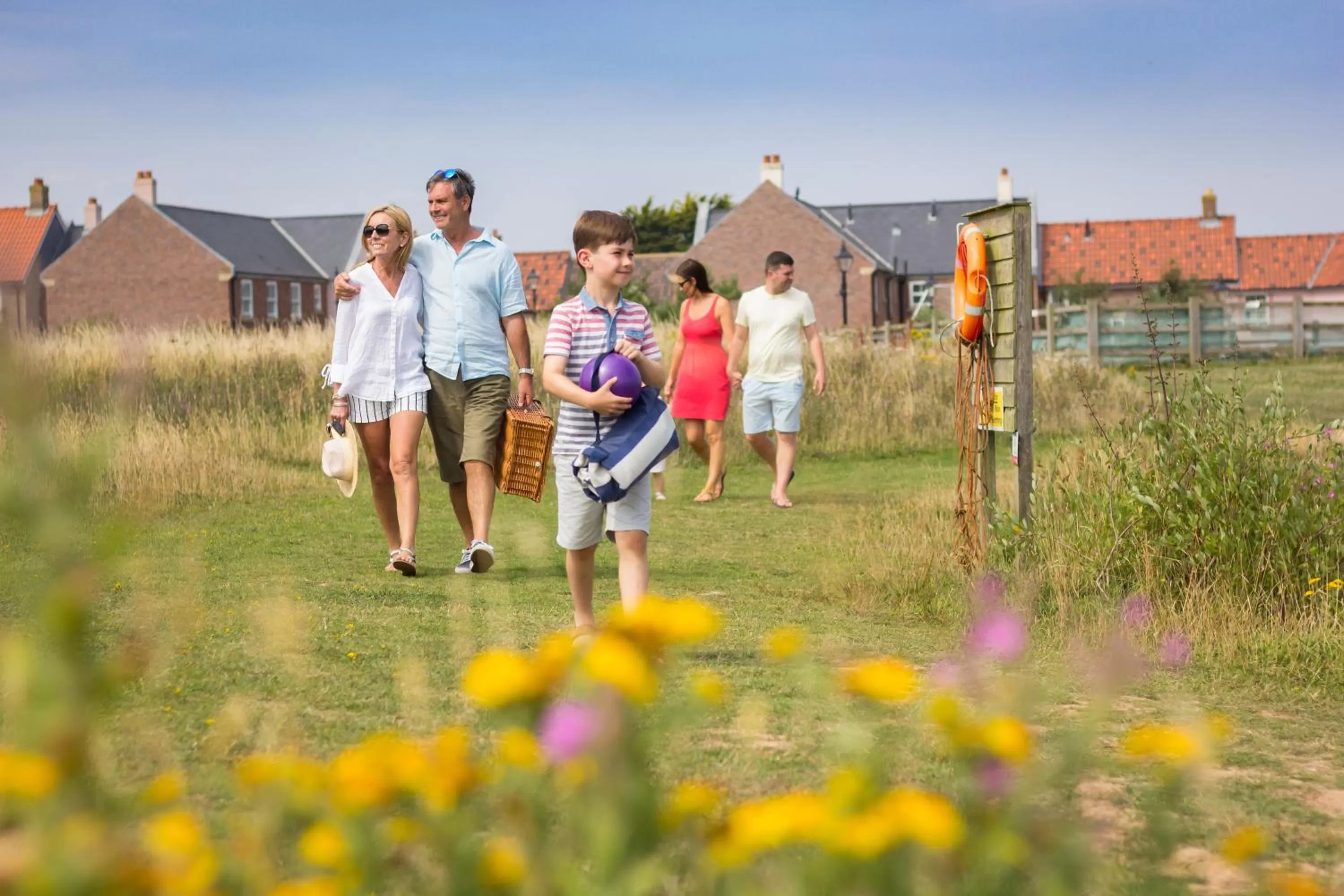 People in The Bay Filey Holiday Village