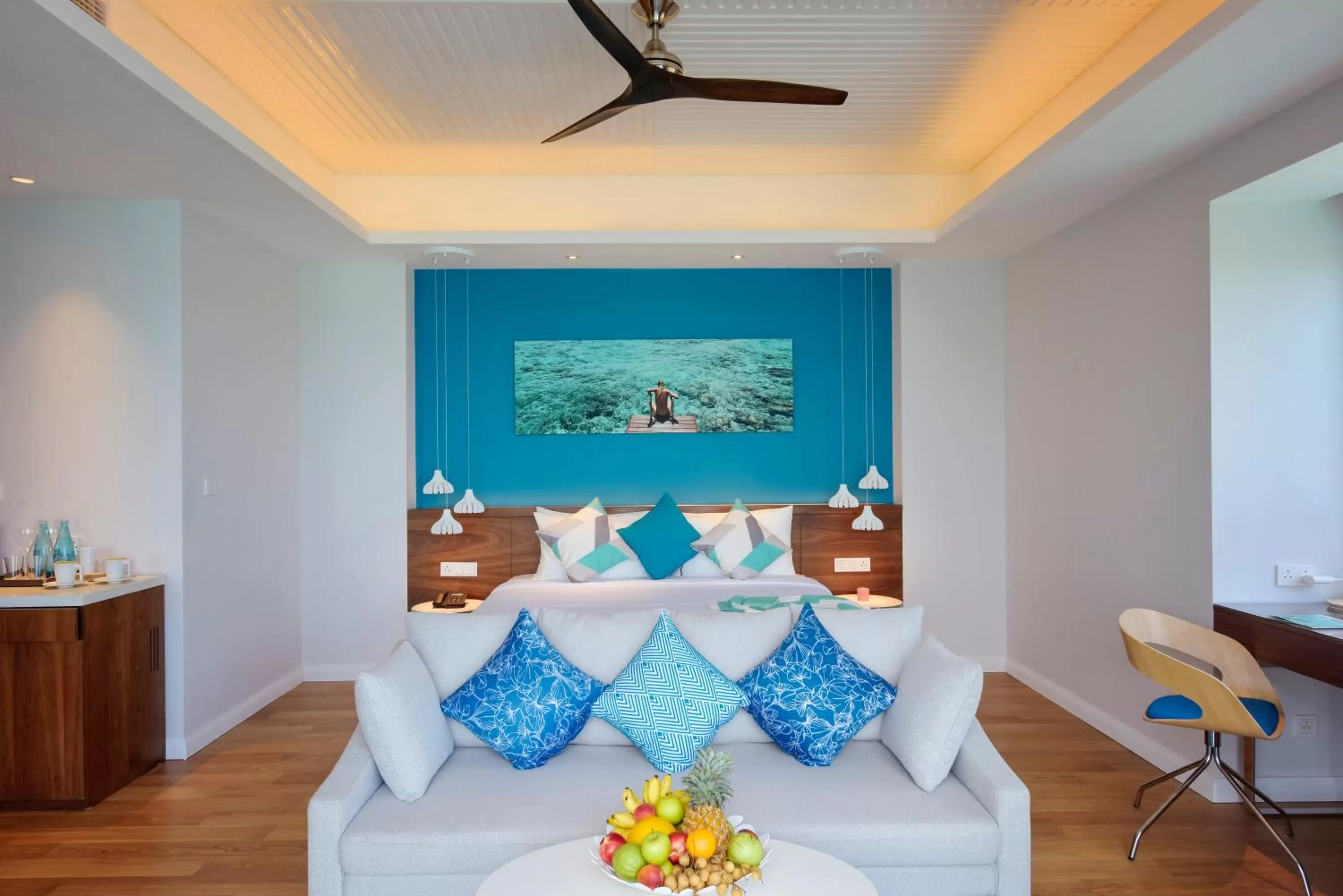 Photo of the whole room, Bed in Kandima Maldives - 50 Percent Off Return Domestic Flights for stays of 4 nights or more between 11th April 2026 to 31st October 2026