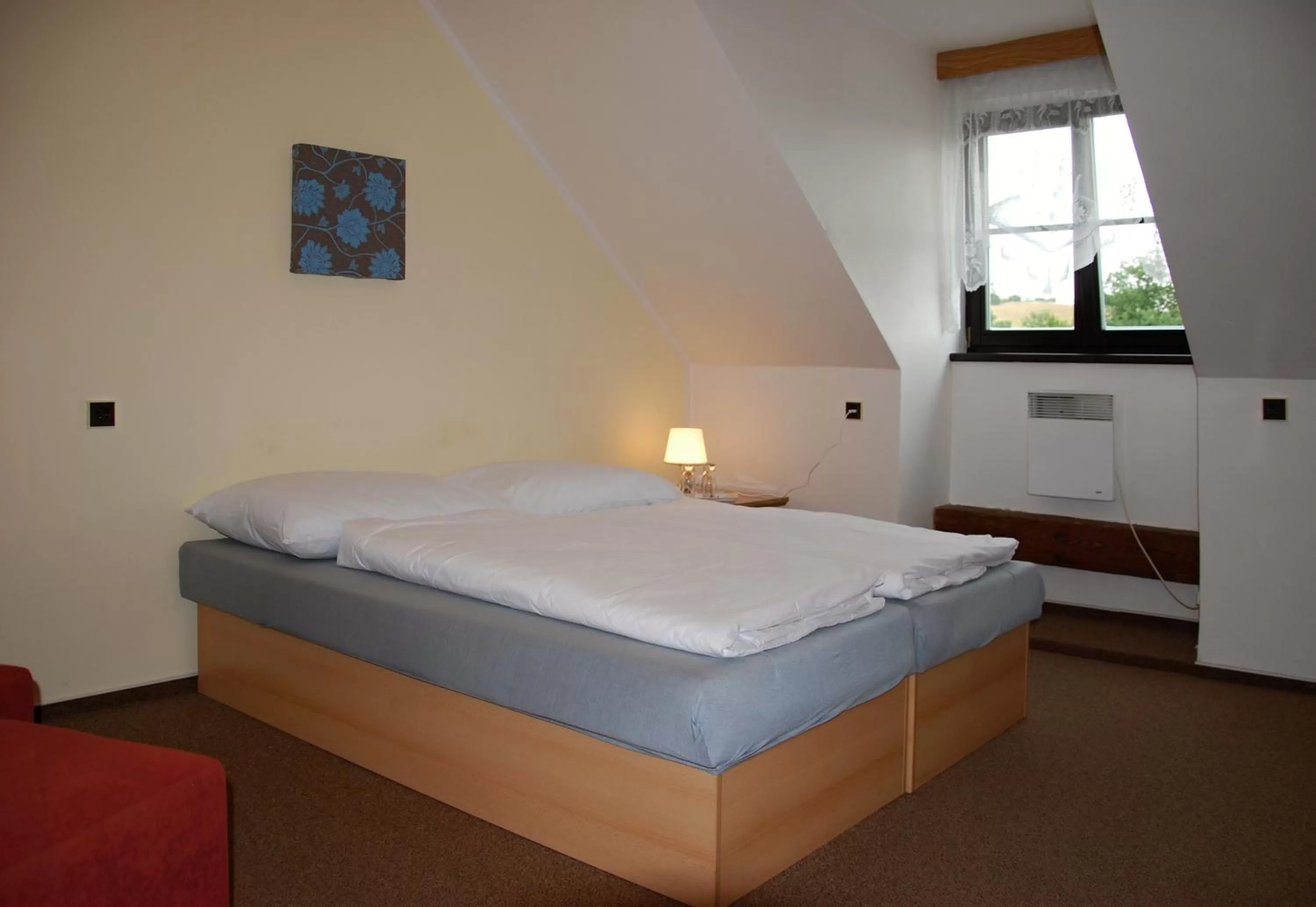 Bed in Hotel Veveří