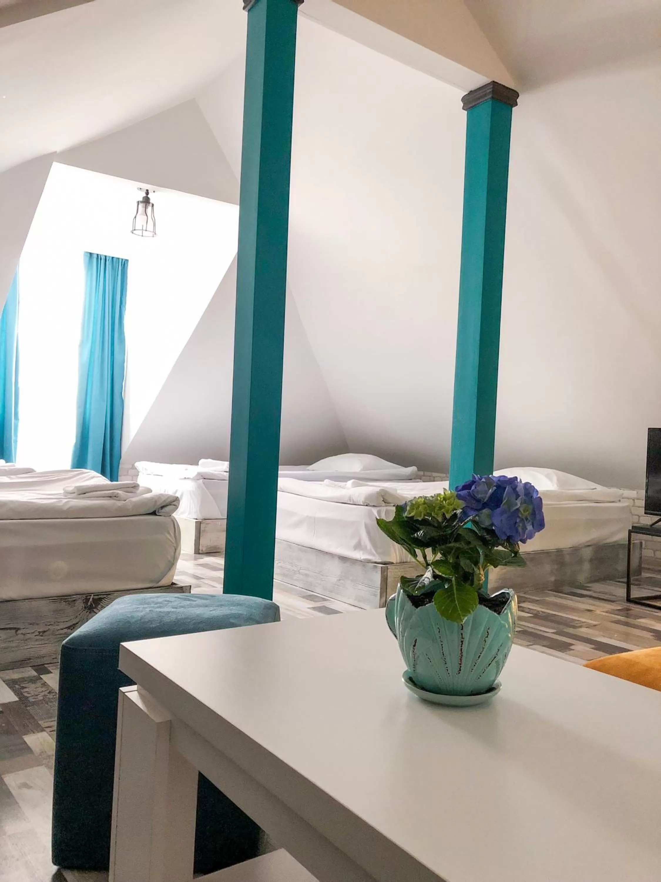 Bed in Check Point Hotel