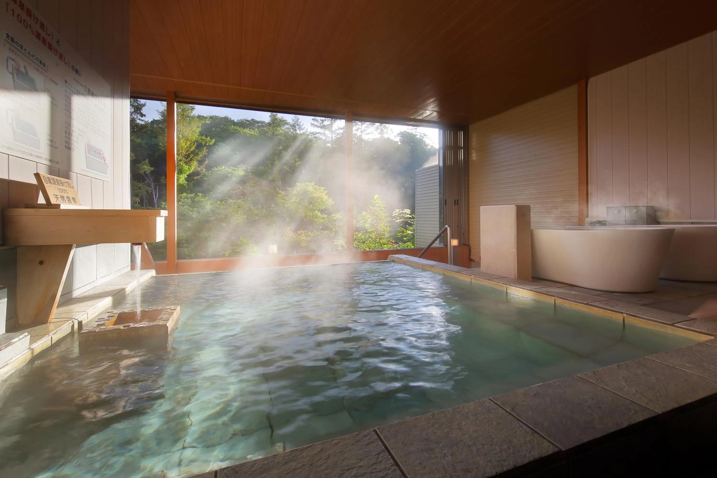 Hot Spring Bath in Hotel Ryu Resort and Spa