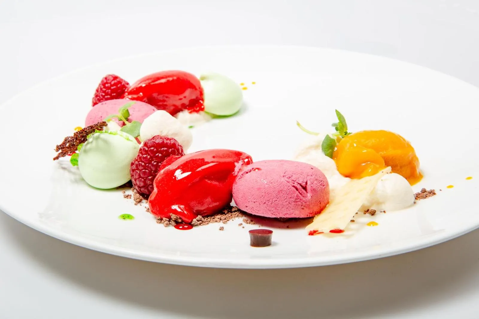 Food in Le Domaine de Baulieu, Singuliers Hotels