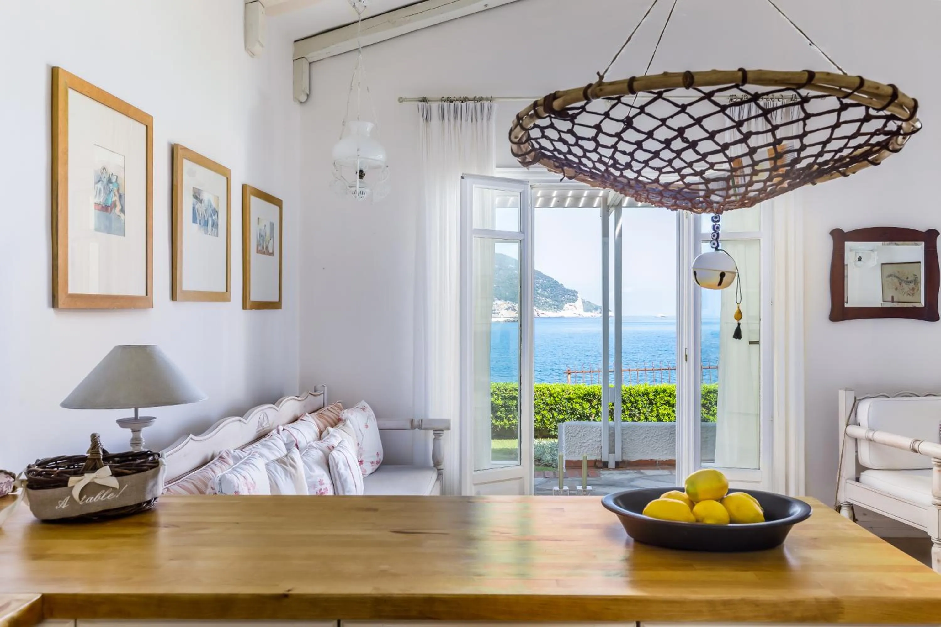 Kitchen or kitchenette in Skopelos Village Hotel