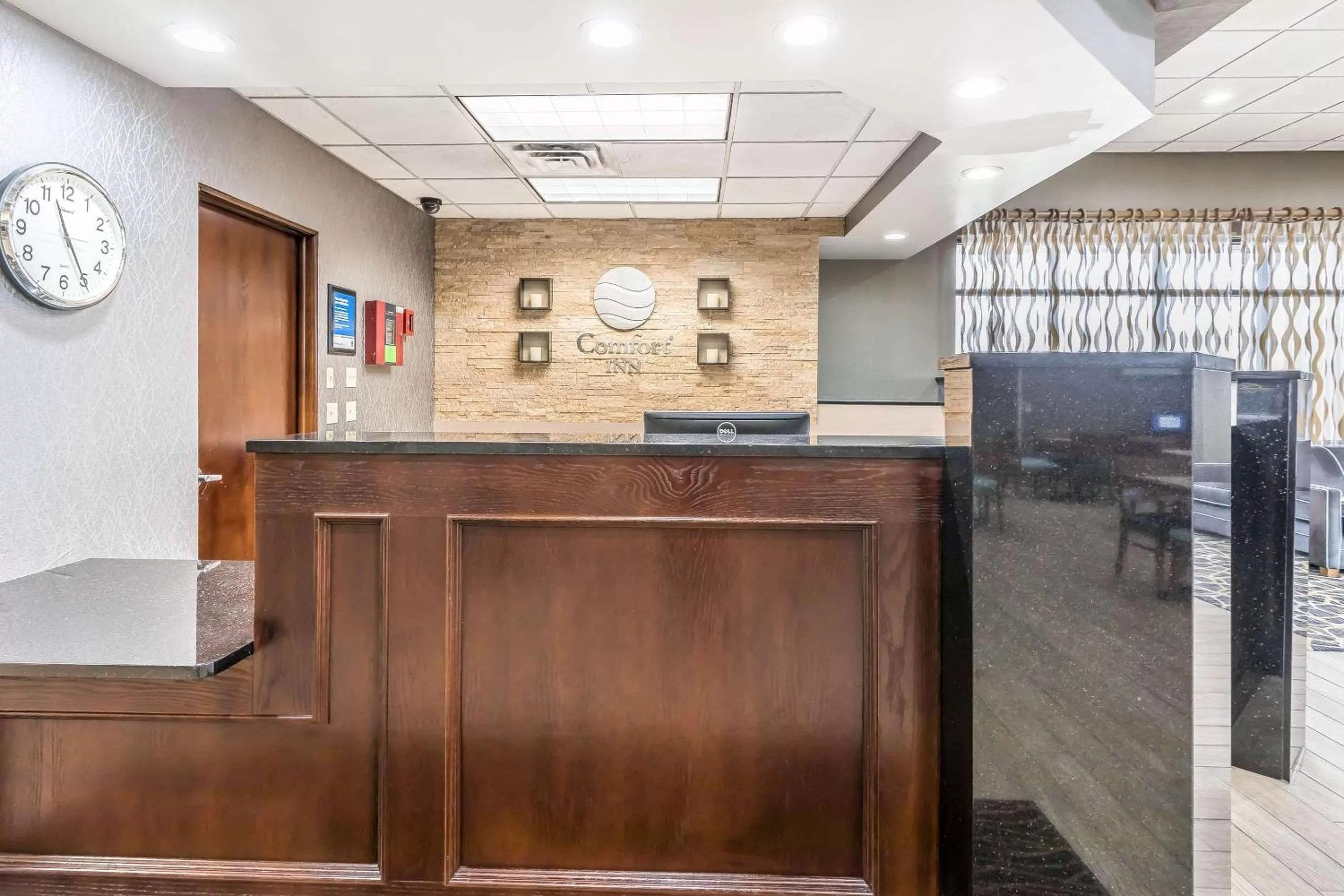 Lobby or reception in Comfort Inn SW Omaha I-80