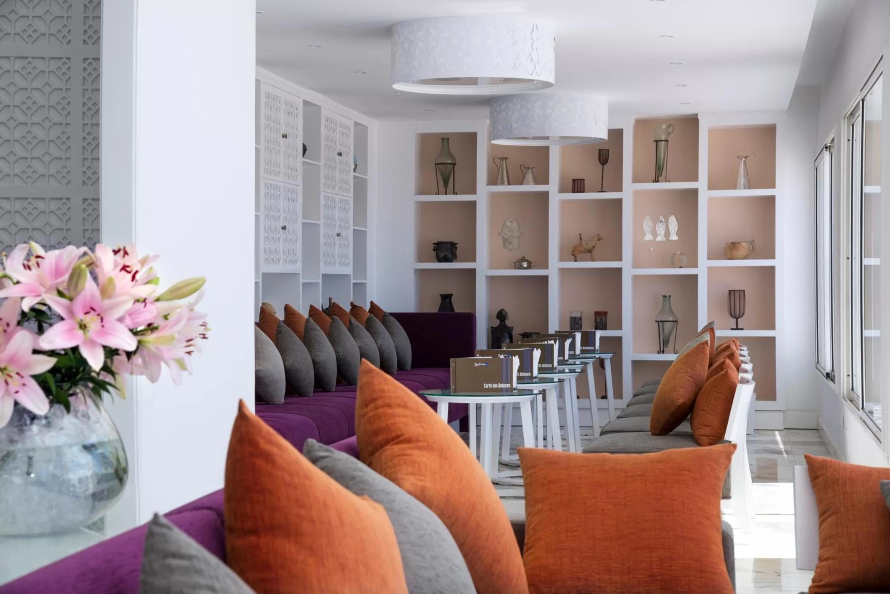 Lobby or reception in Radisson Blu Resort & Thalasso Hammamet